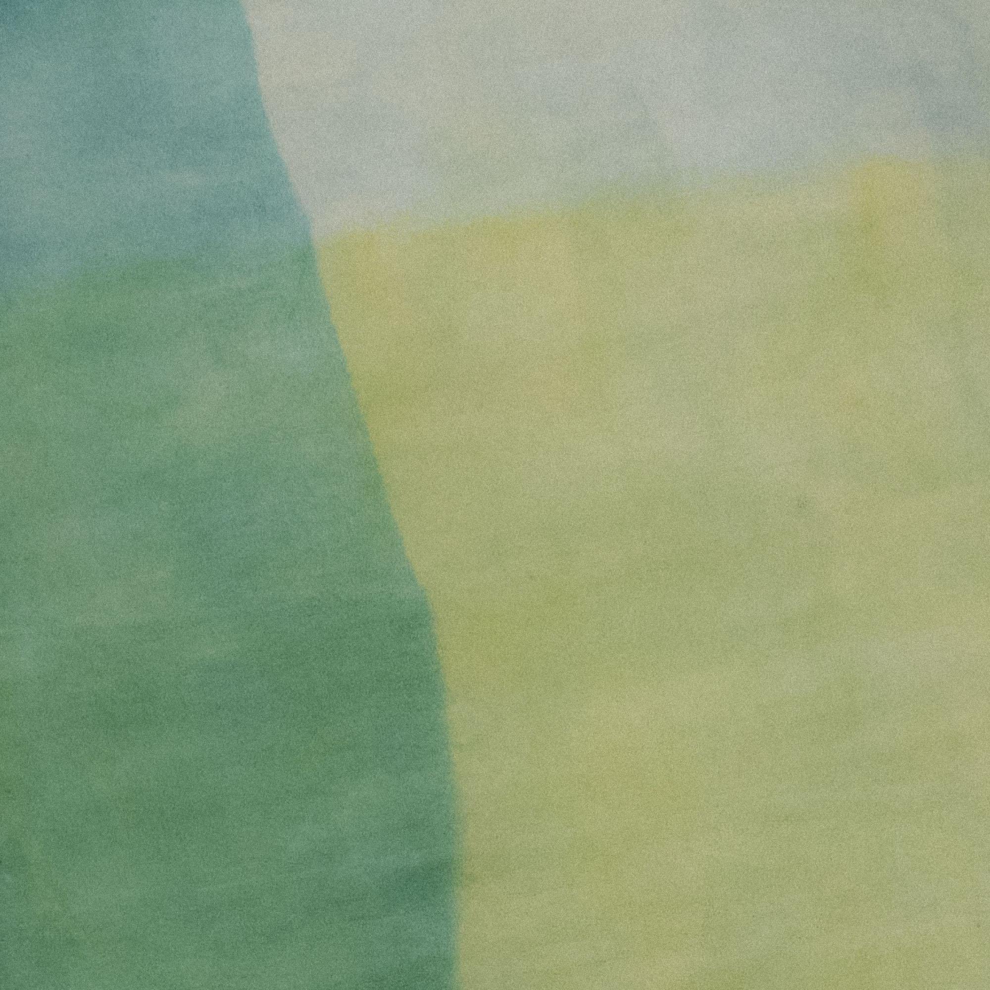 Liora Manne Piazza Watercolors Indoor Rug Sea Breeze 3'6" x 5'6"