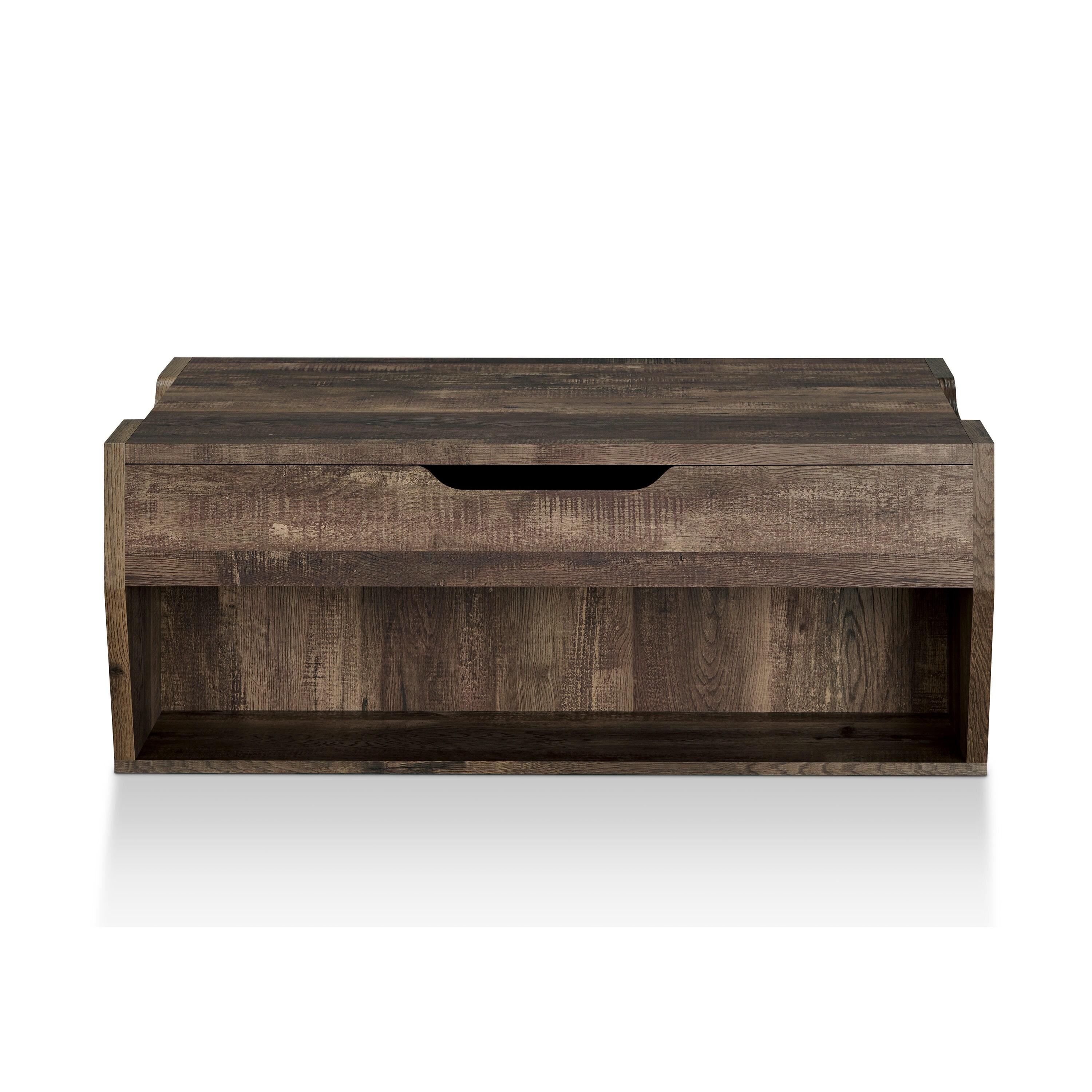 Furniture of America Rere Rustic 41-inch Wood Lift-top Coffee Table by  Reclaimed Oak Reclaimed,Oak Finish
