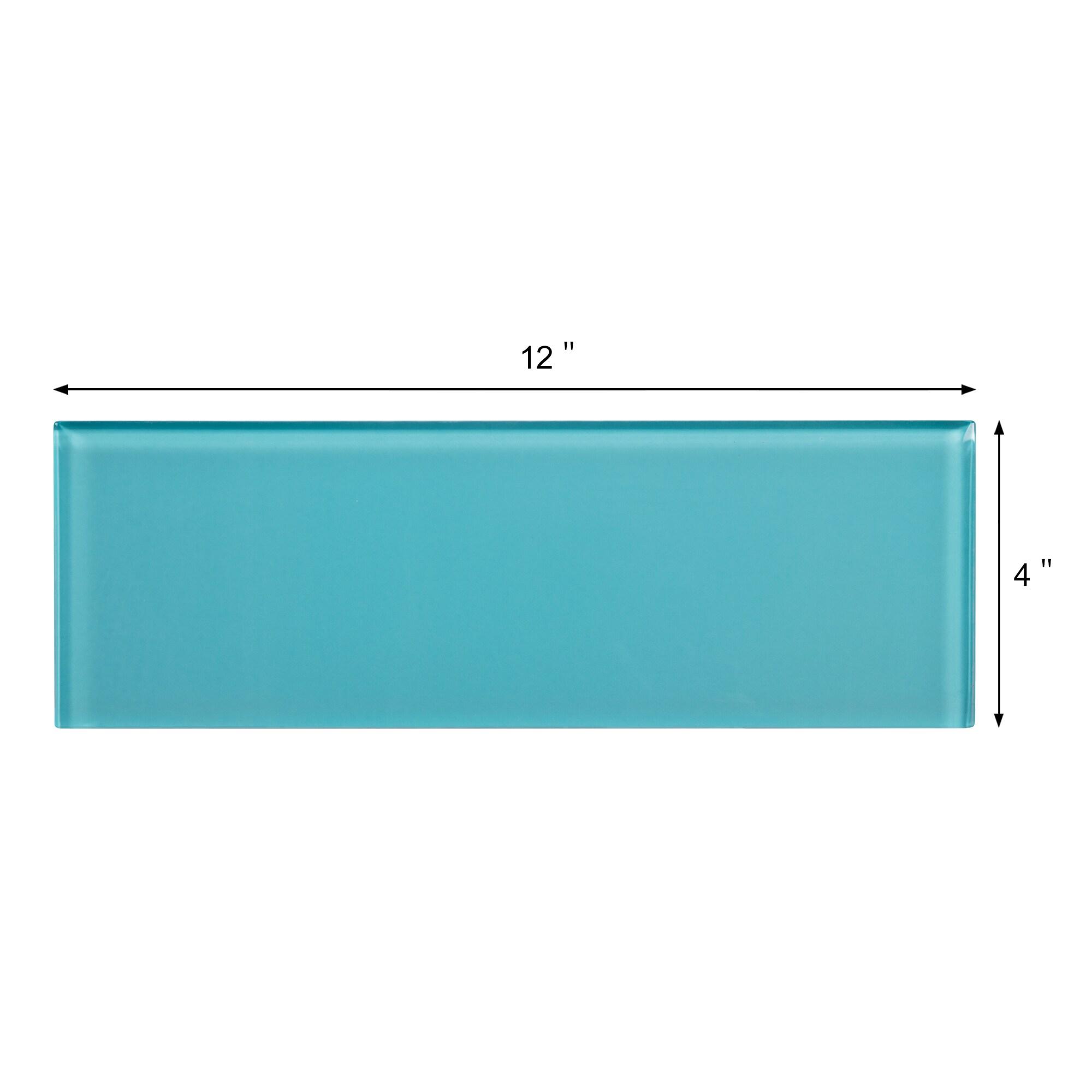 WS Tiles® Premium 4" x 12" Glass Subway Tile