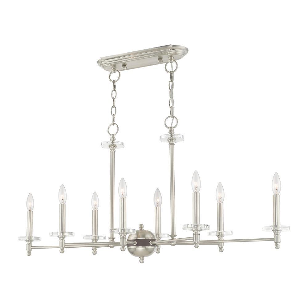 Willa Arlo™ Interiors Christofer 8 - Light Dimmable Transitional Linear Chandelier