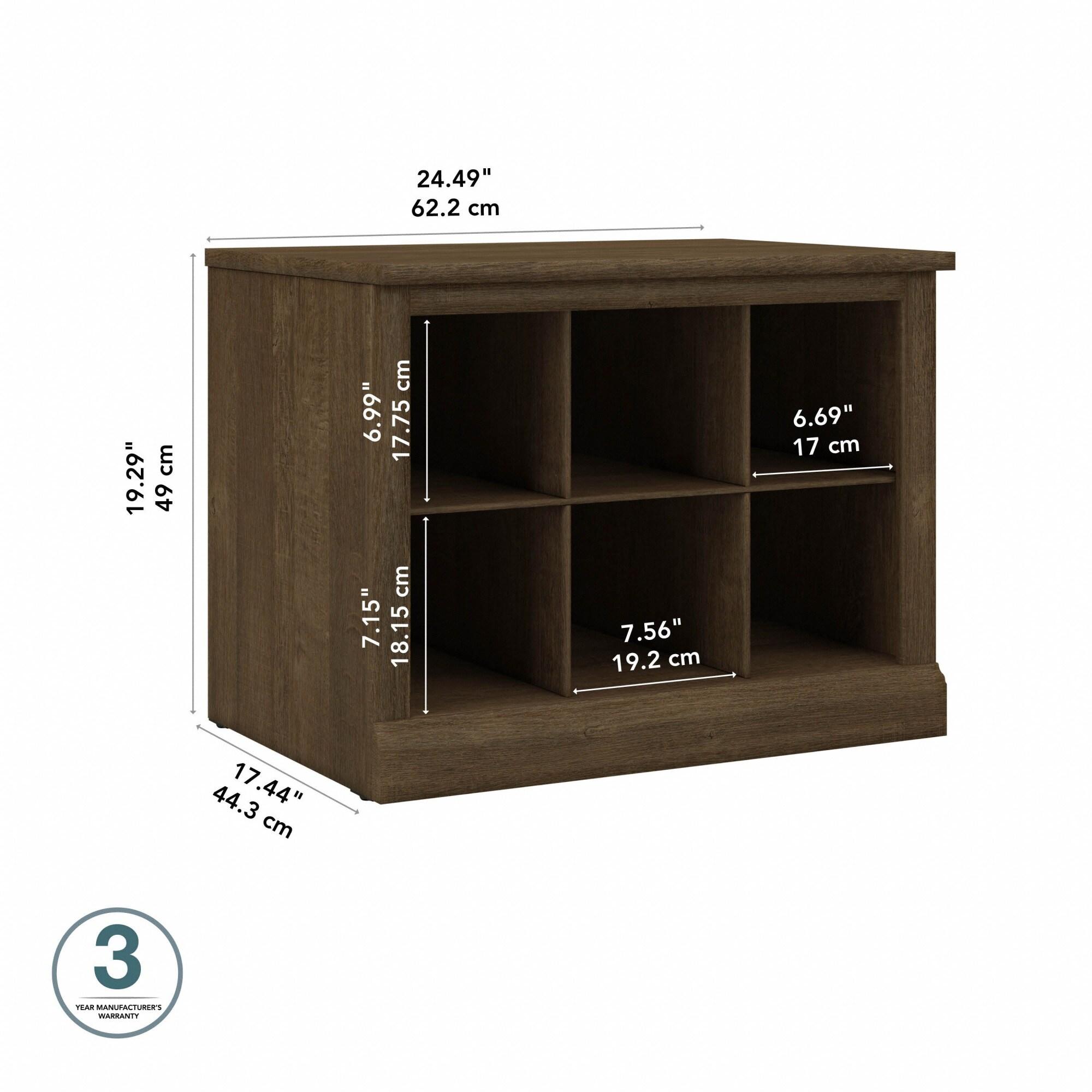 Kierra Hall Tree 24'' W with Bench and Shoe Storage