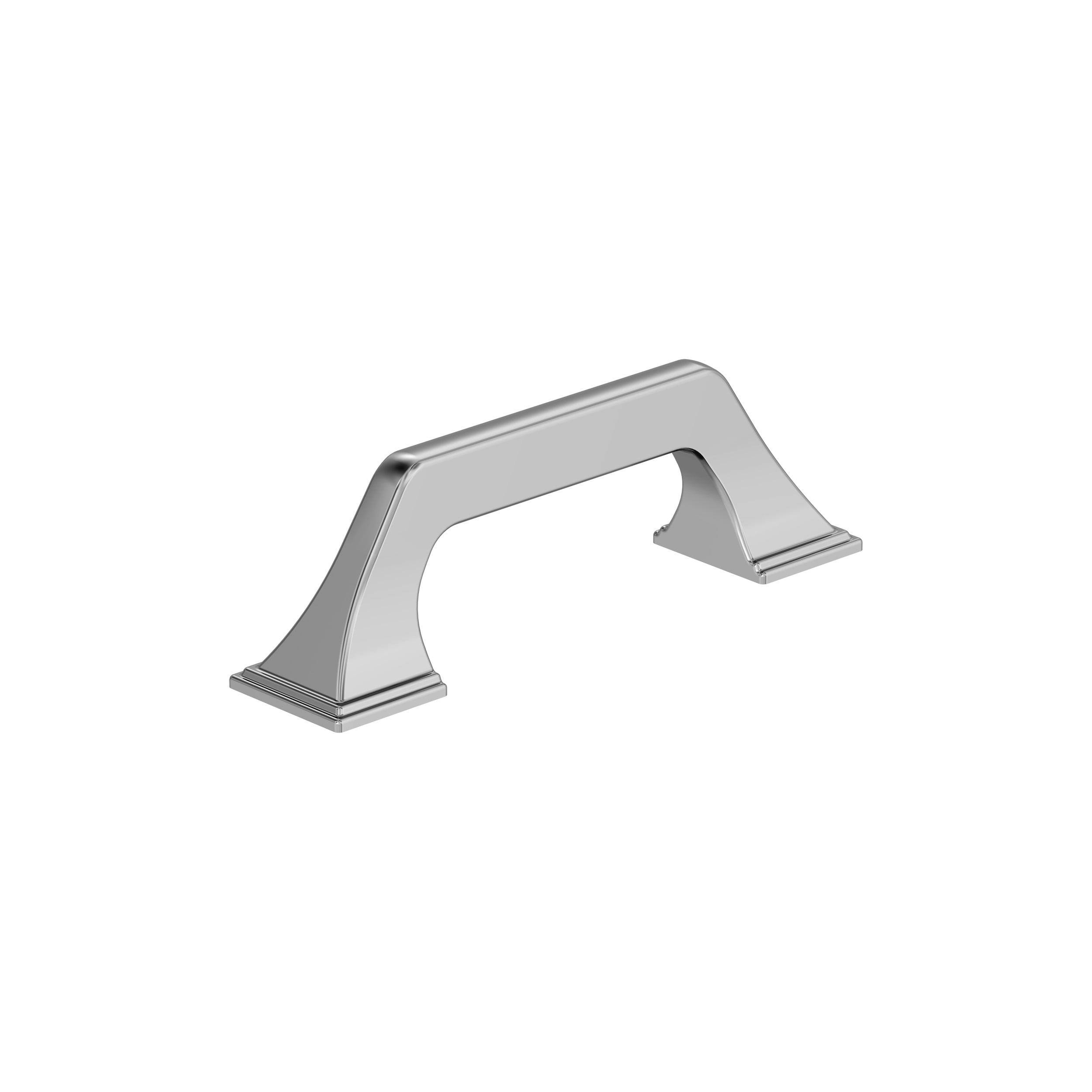 Amerock Exceed 3 inch (76mm) Center-to-Center Polished Chrome Cabinet Pull