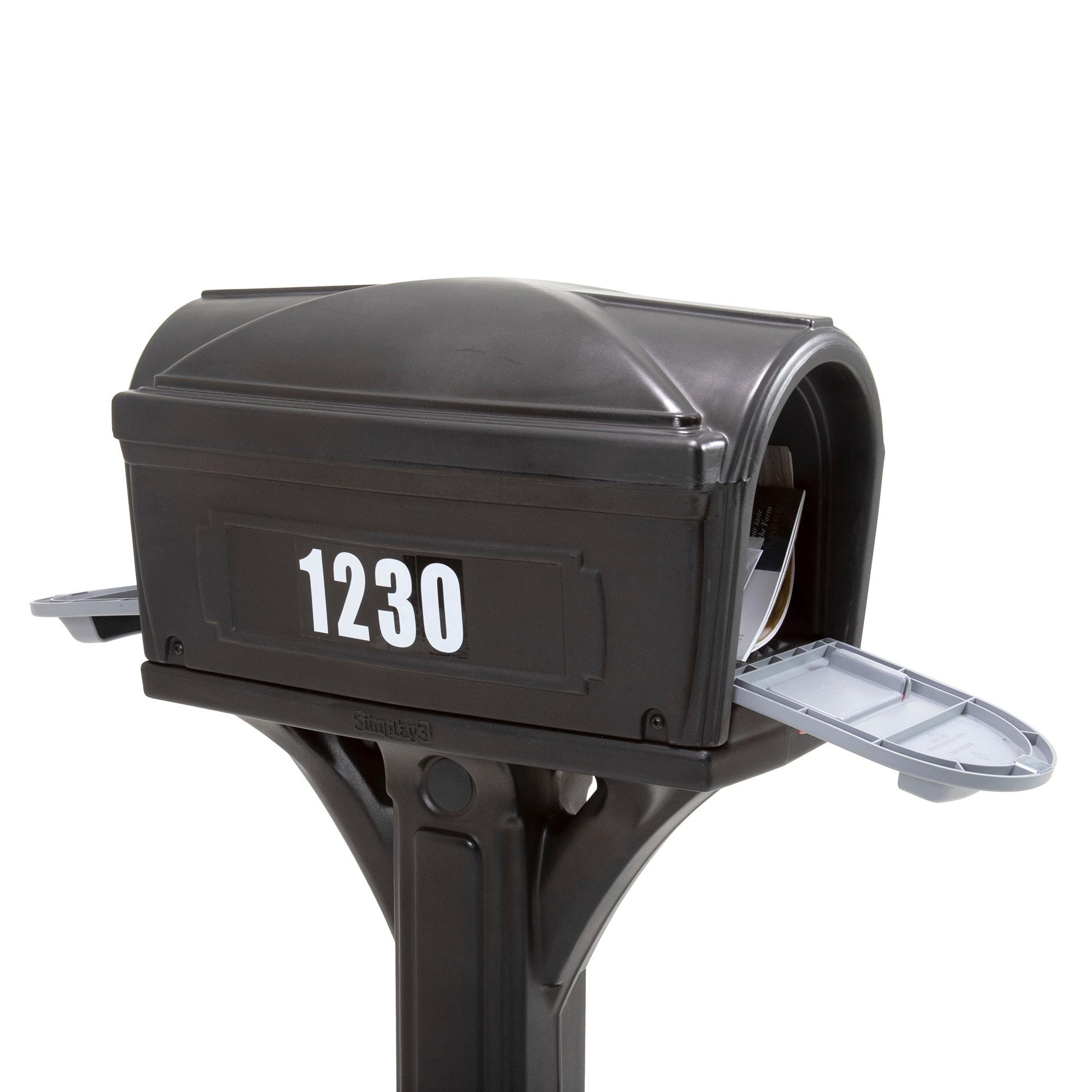 Dig Free Easy Up Classic Post Mounted Mailbox