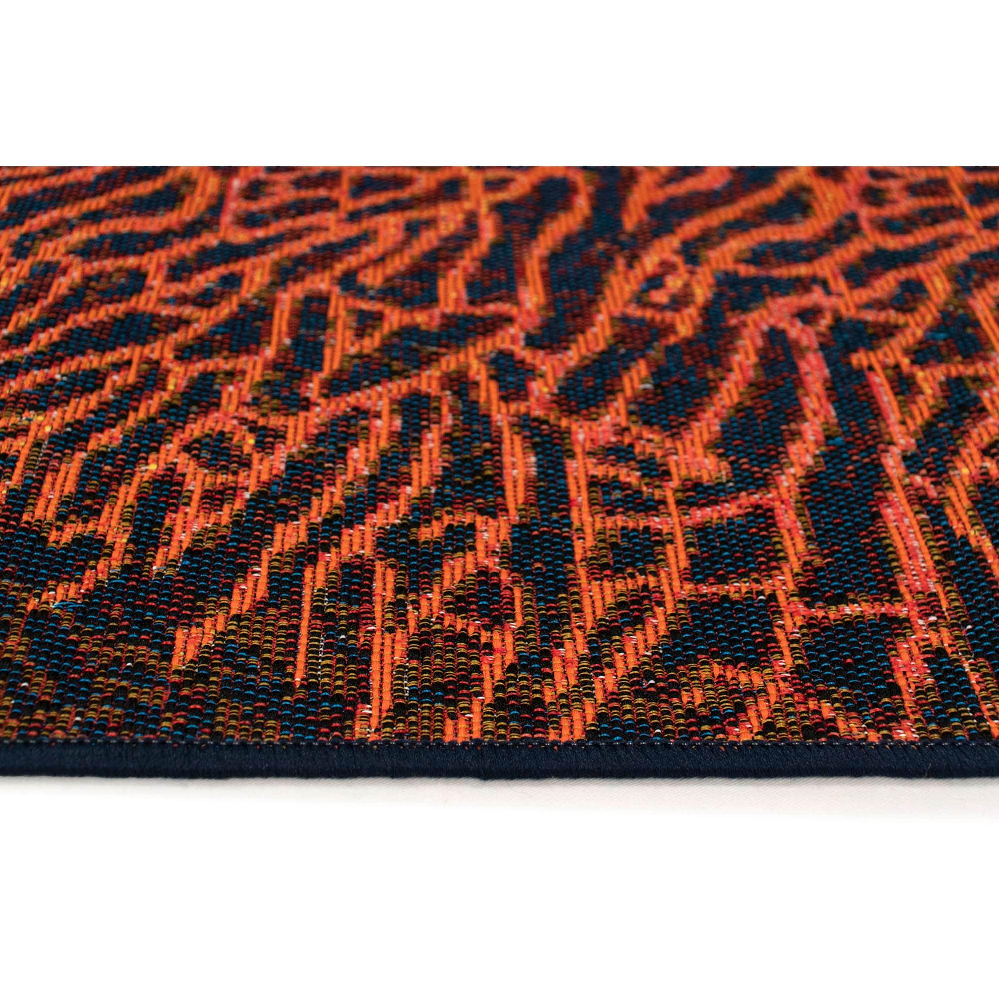 Liora Manne Malibu Checker Diamond Indoor/Outdoor Rug Charcoal 7'10" Square