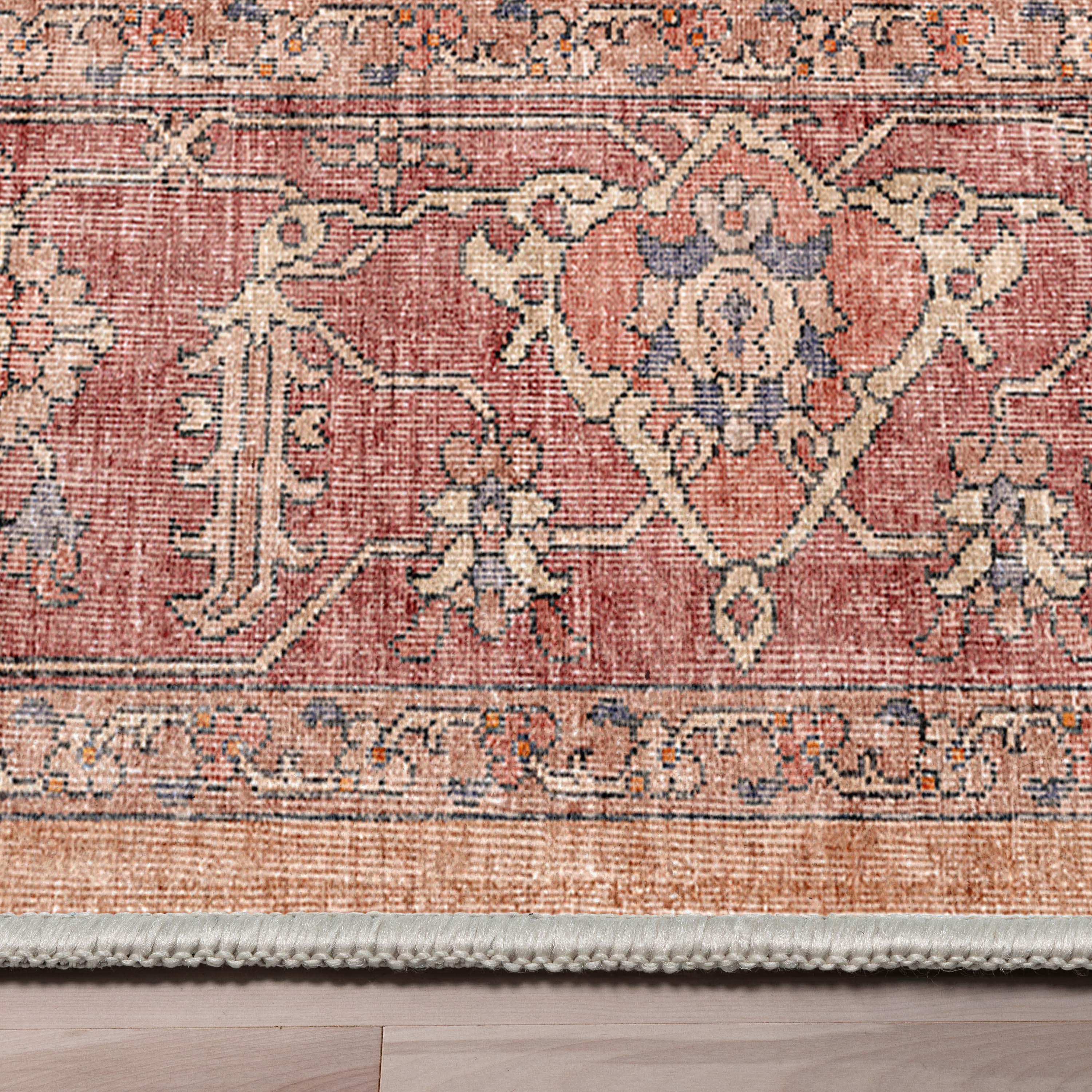 Kehr Antigua Vintage Persian Oriental Red Flat-Weave Rug