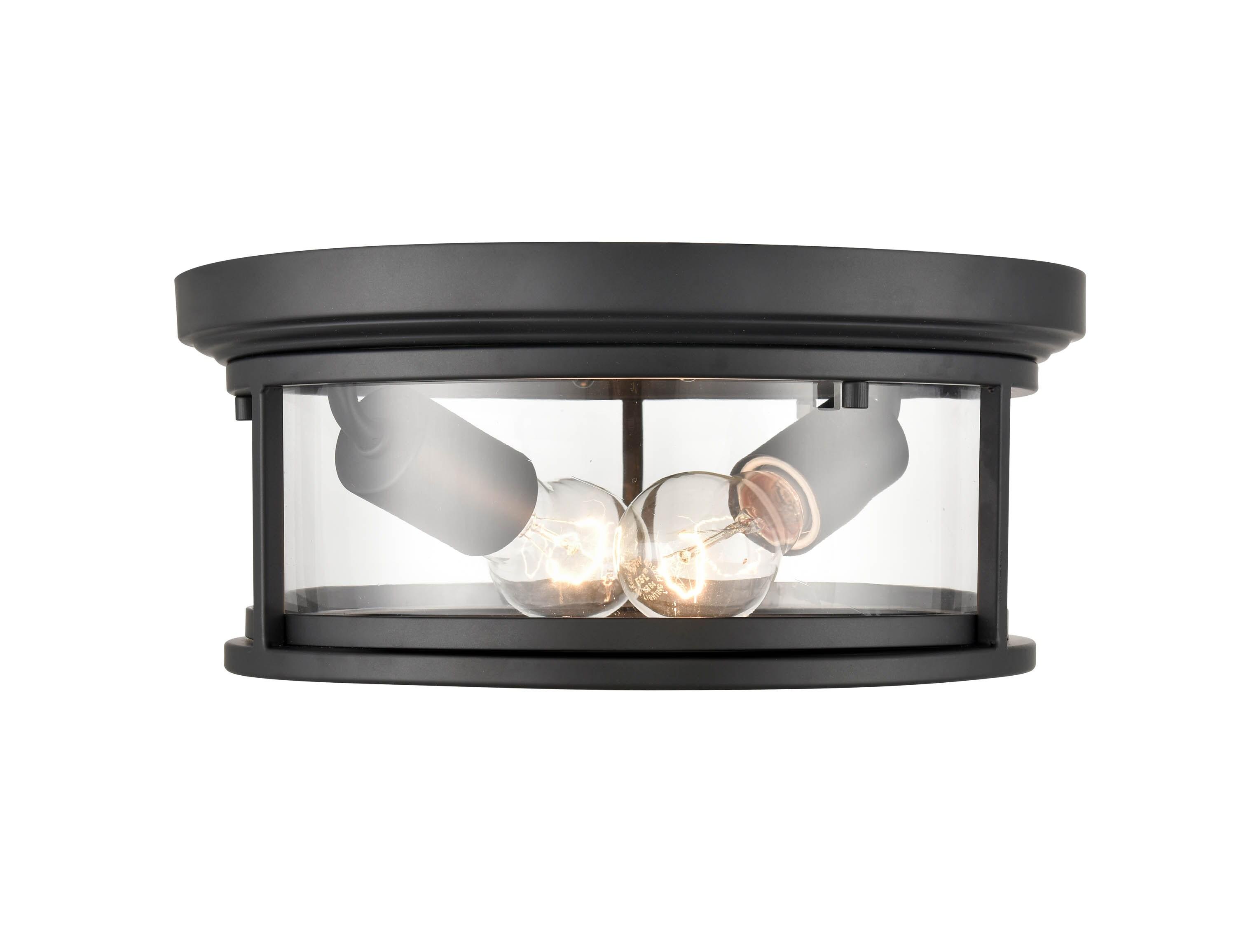 Bresley 2 - Bulb Outdoor Flush Mount