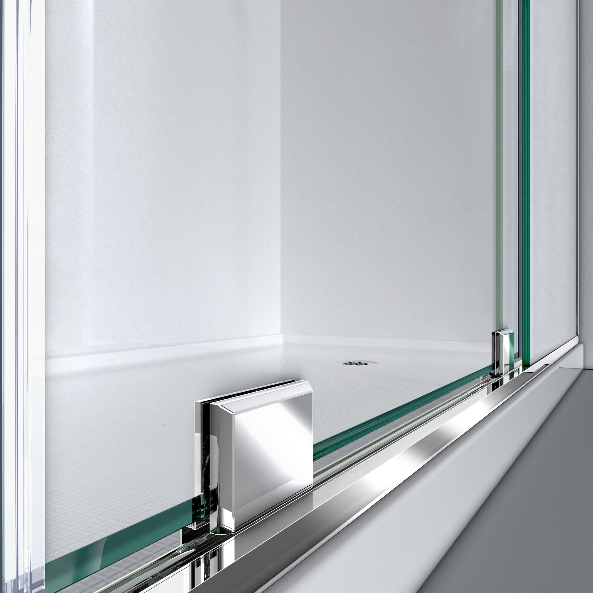 DreamLine Mirage-X 44 - 48 inch W x 71 inch H Frameless Sliding Shower Door