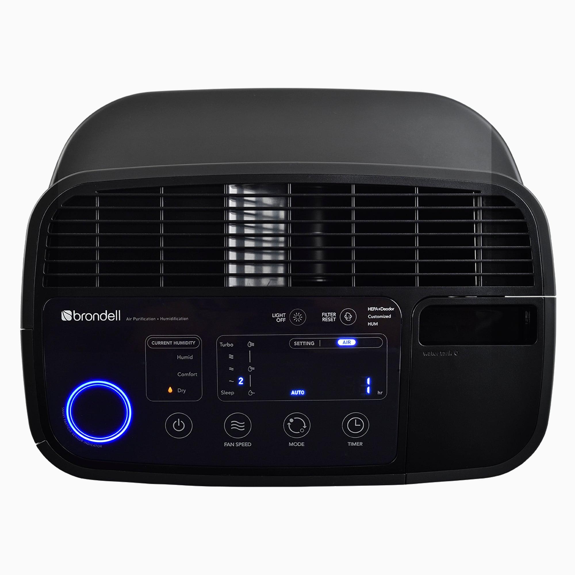 Brondell O2+ Revive TrueHEPA Air Purifier + Humidifier