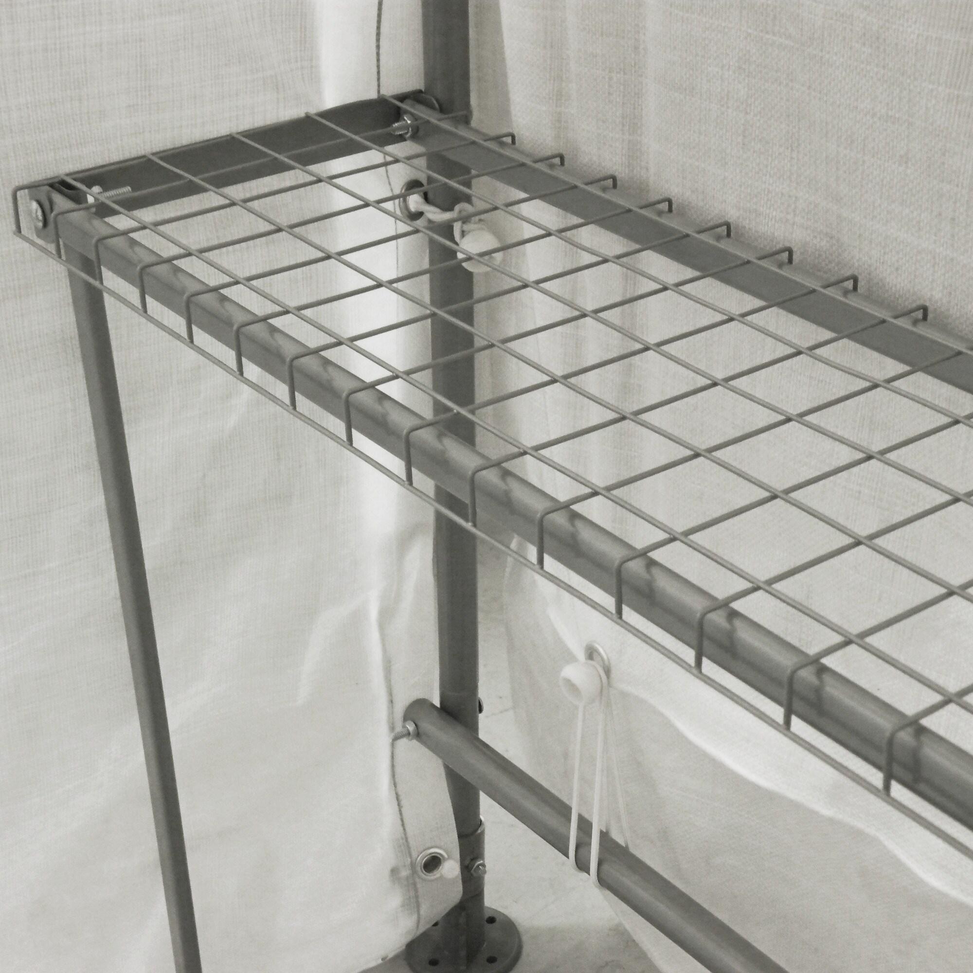 ShelterLogic GrowIt 6' W x 7' D Hobby Greenhouse