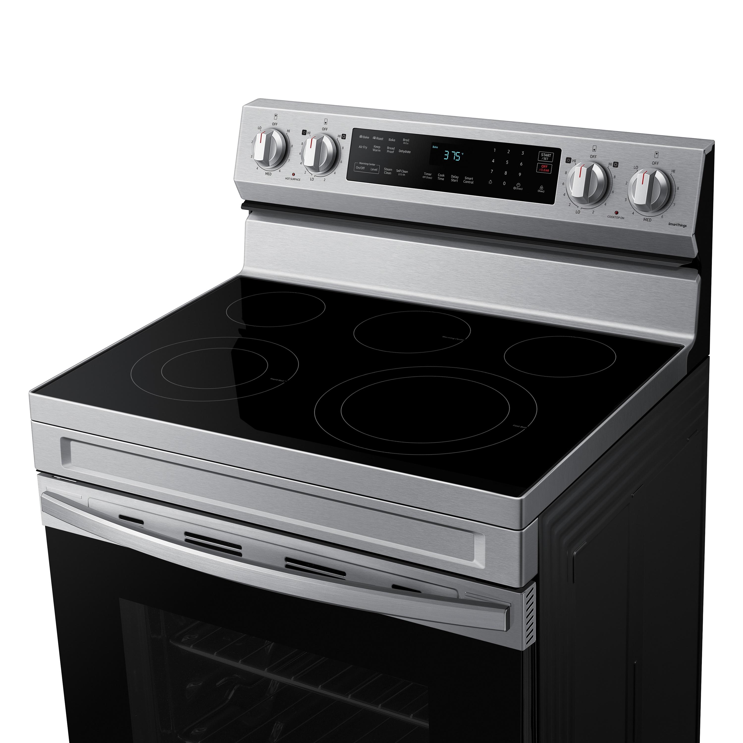 6.3 cu. ft. Smart Freestanding Electric Range with No-Preheat Air Fry & Convection