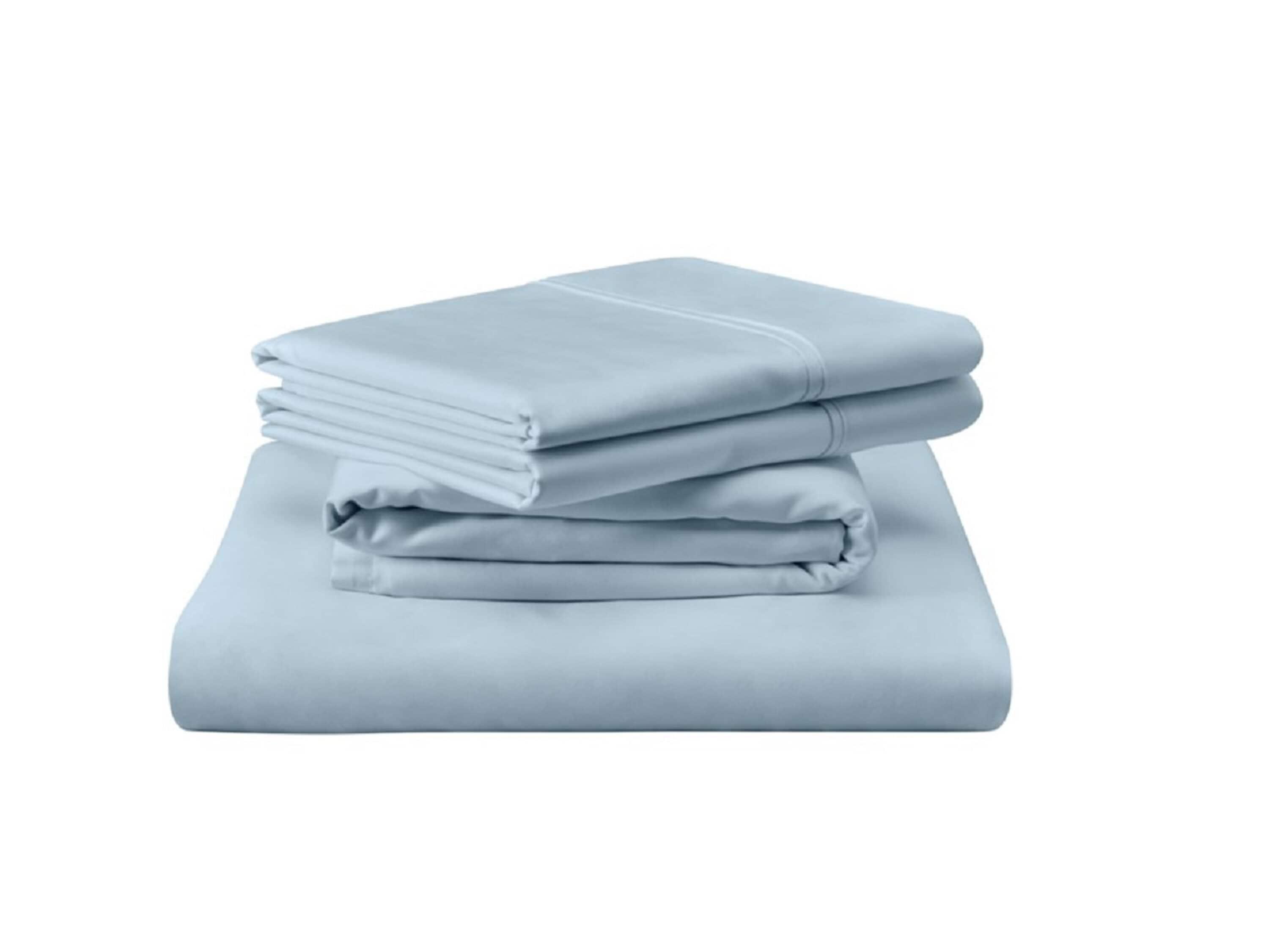 Tempur-Pedic Tempur Luxe Egyptian Cotton Sheet Set Sleepy Blue - King, Adult