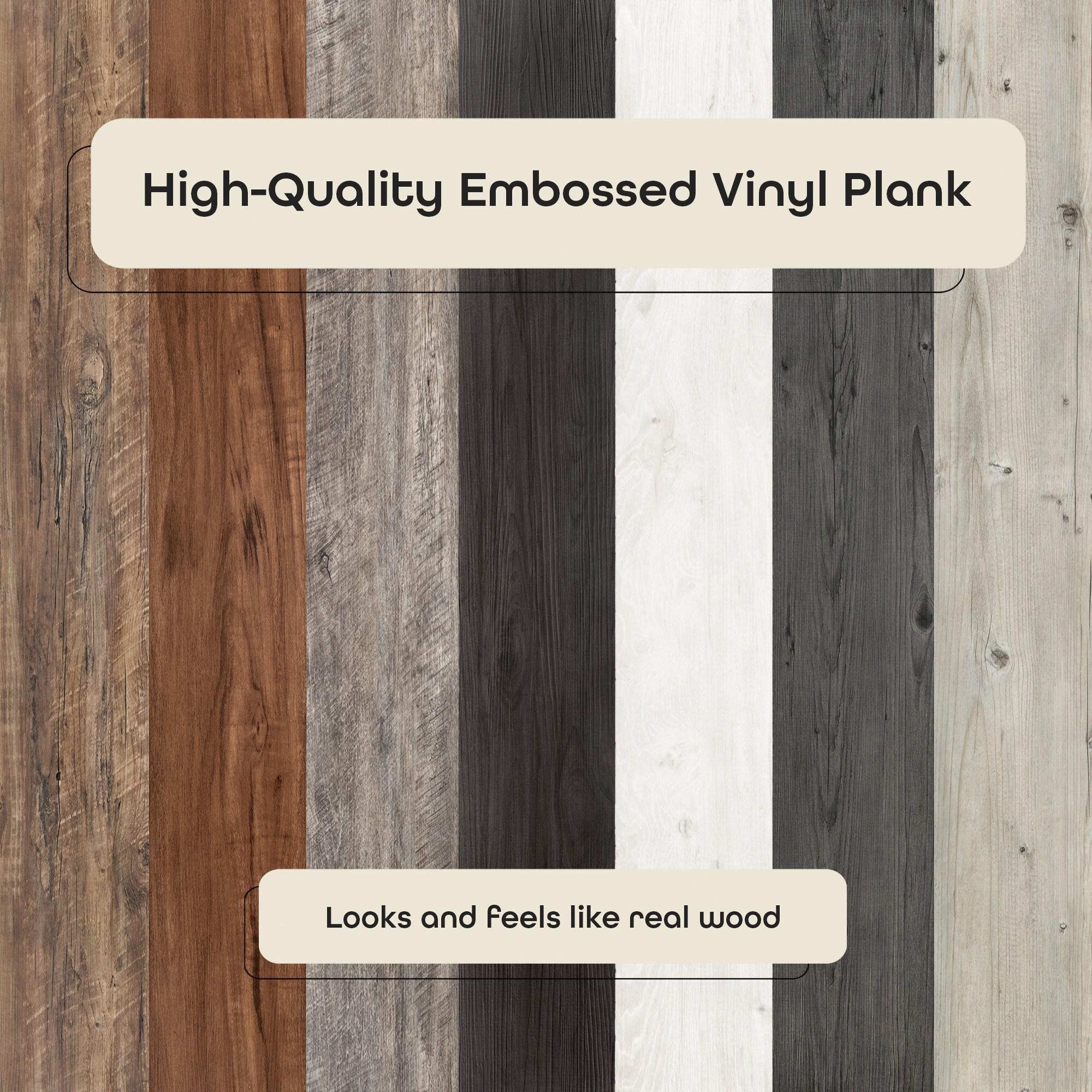 Achim Importing Co Flex Flor™ Looselay 5mm Thick 9'' W x 48'' L Vinyl Plank