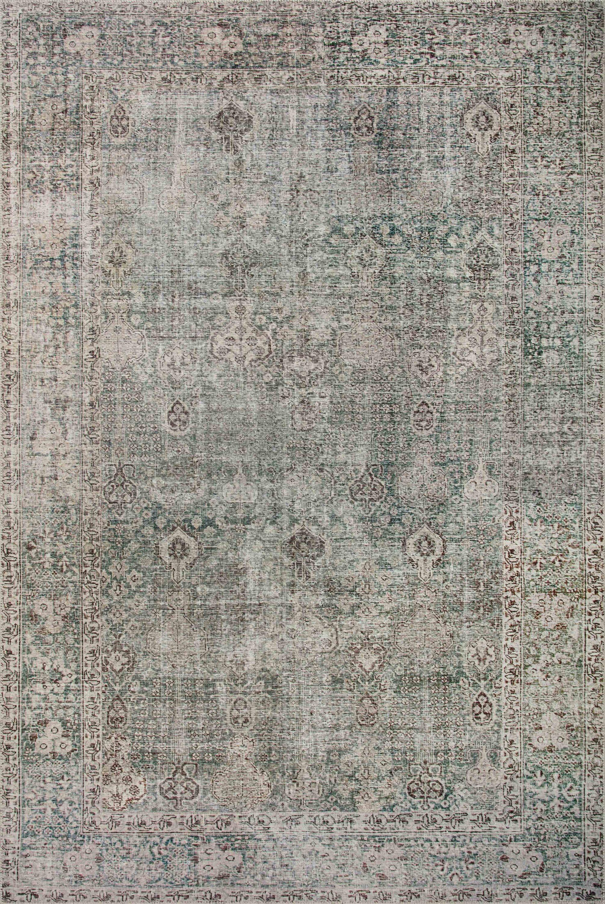 Chris Loves Julia x Loloi Chris Loves Julia X Loloi Jules Emerald / Antique Ivory Area Rug