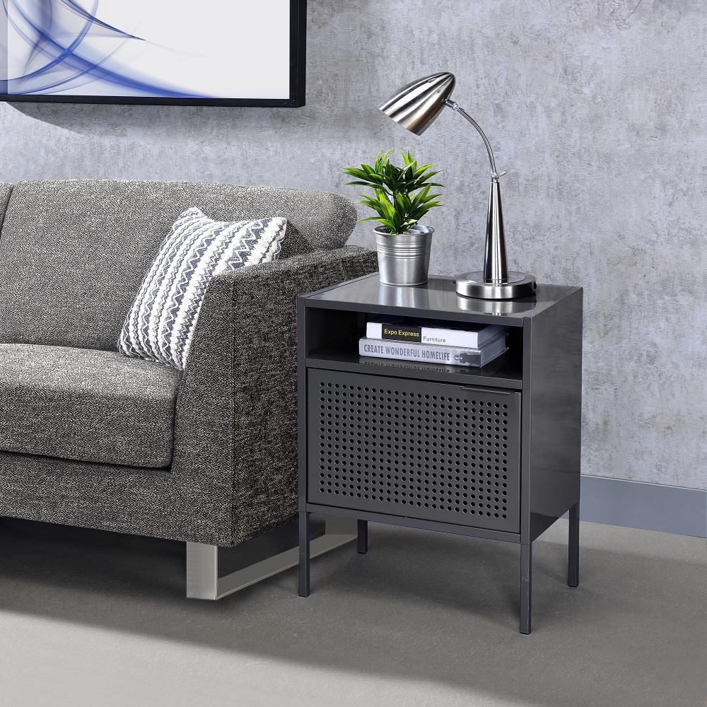 Zander 19'' W Metal Nightstand