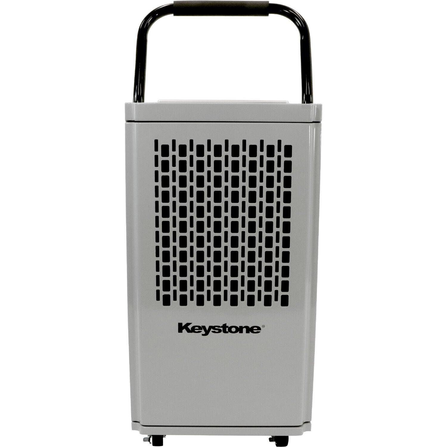 Keystone 110 Pints Commercial Dehumidifier for Rooms up to 2000 Sq. Ft.