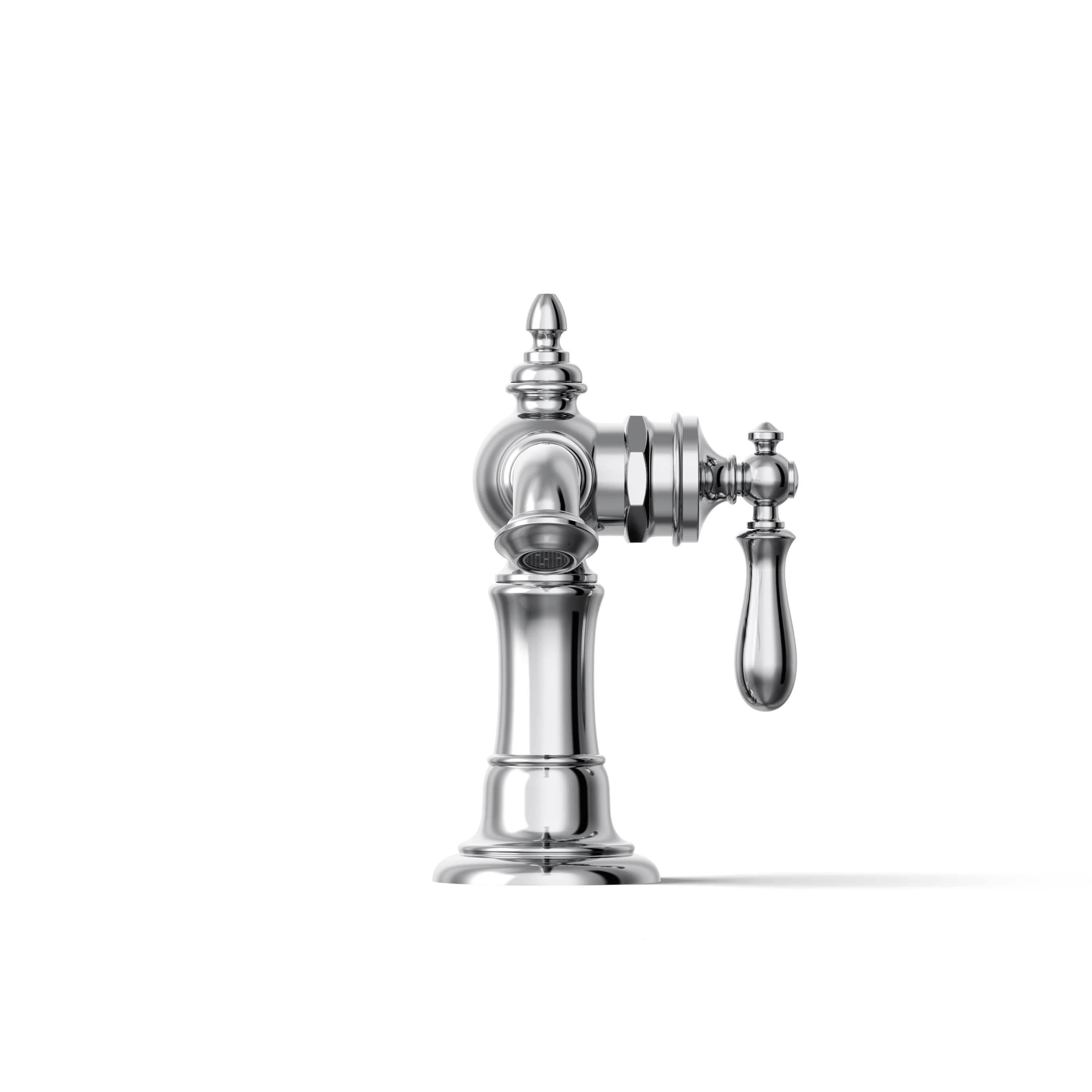 Artifacts® Single Hole Bathroom Faucet with Drain Assembly