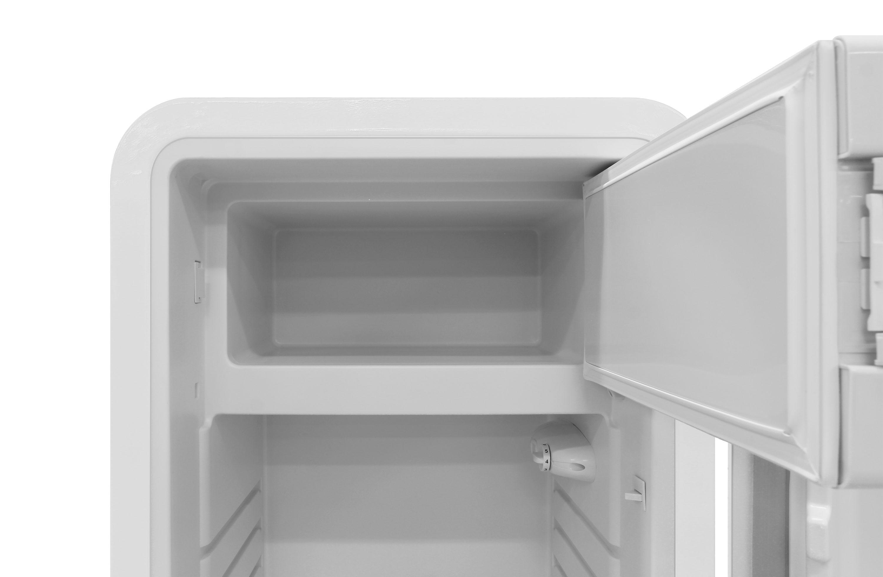 Brama 9.9-cu ft Counter-Depth Top-Freezer Refrigerator ( White )