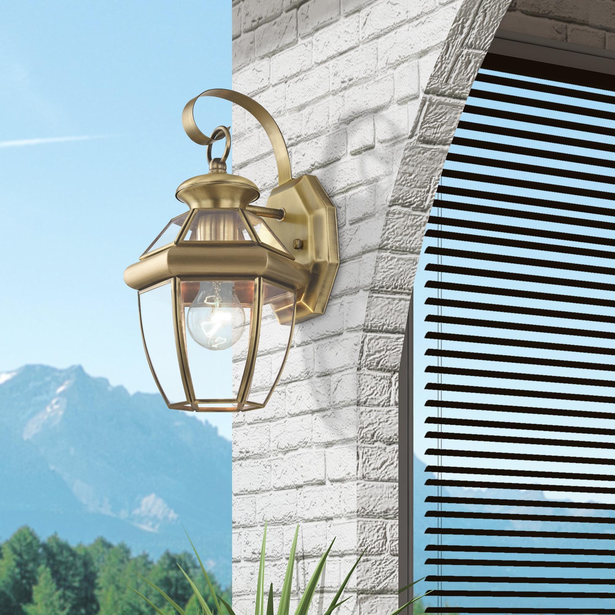 Livex Lighting Monterey 1 - Light Wall Light in  Antique Brass