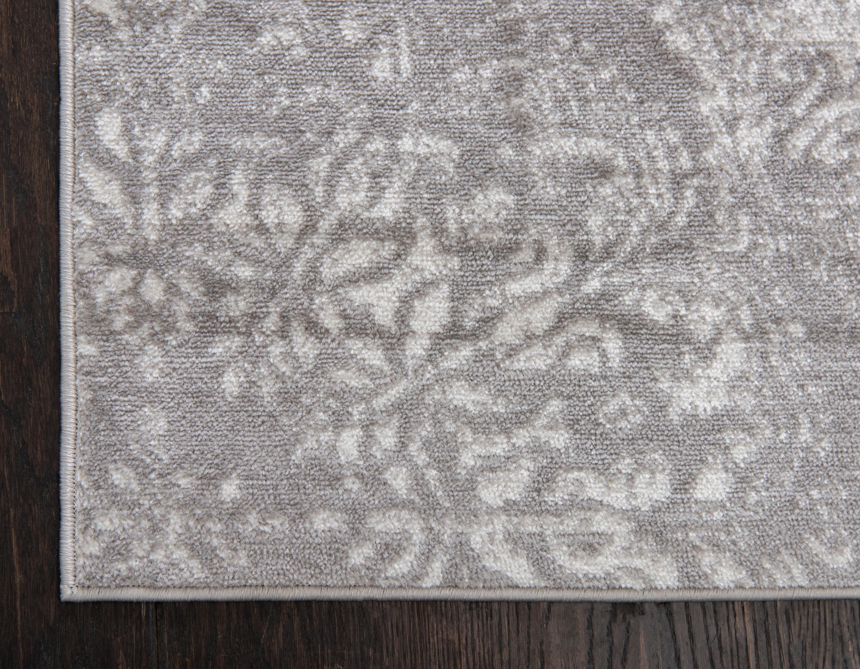 Unique Loom 3' 3 x 5' 3 Rectangle Sofia Light Gray Area Rug