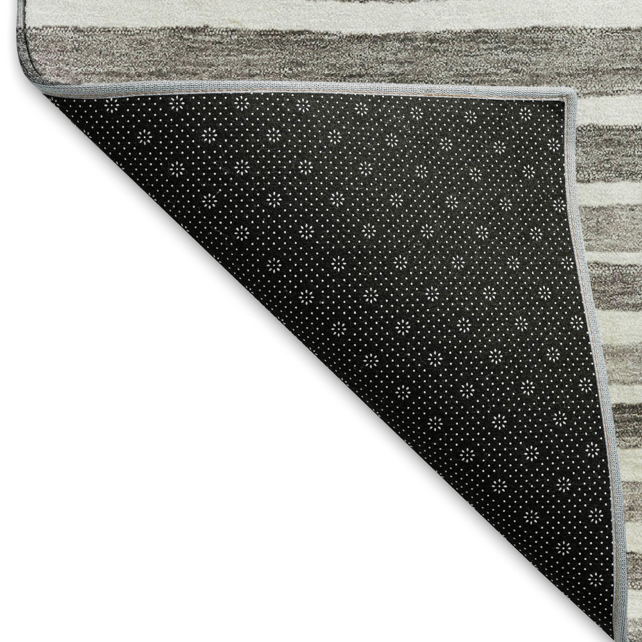 Premium Machine Washable Cerrito AMF187 Gray Rug