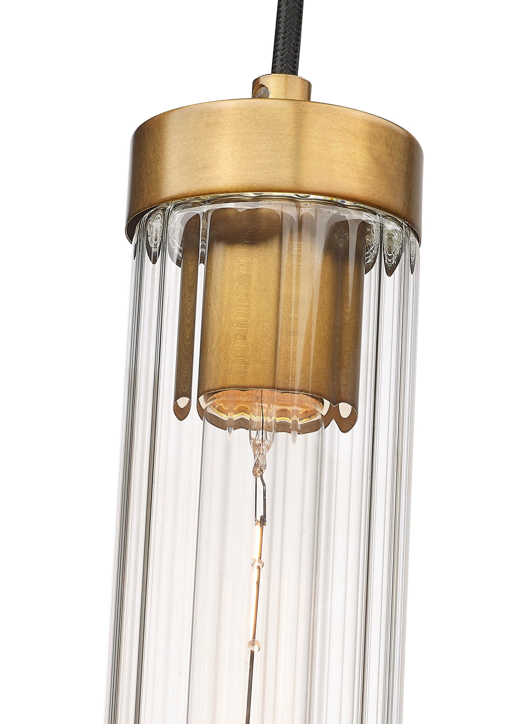 Z-Lite Beau 1 - Light Pendant in  Rubbed Brass
