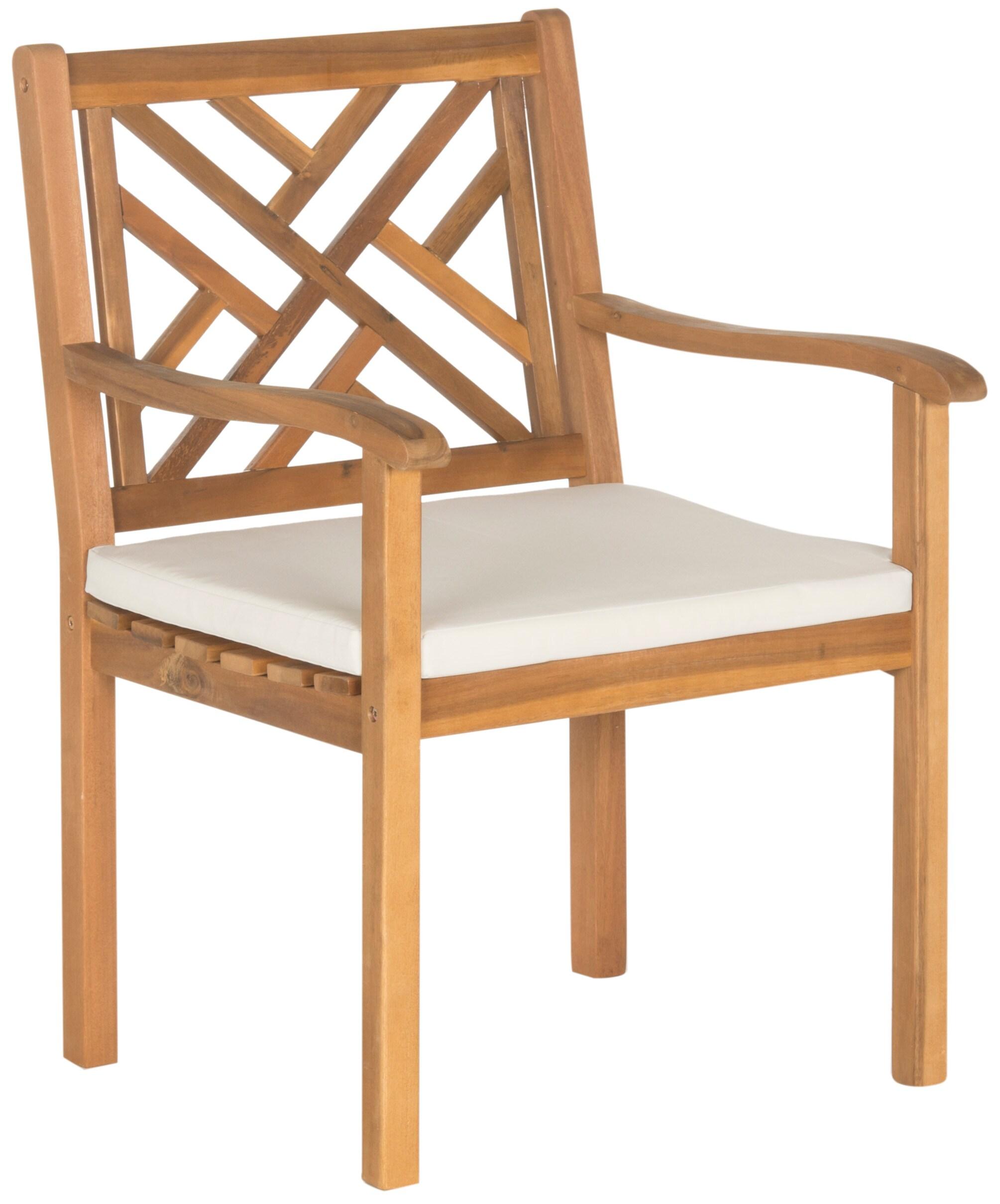 Bradbury 5 Pc Dining Set - Outdoor - PAT6720 - Natural/Beige - Safavieh