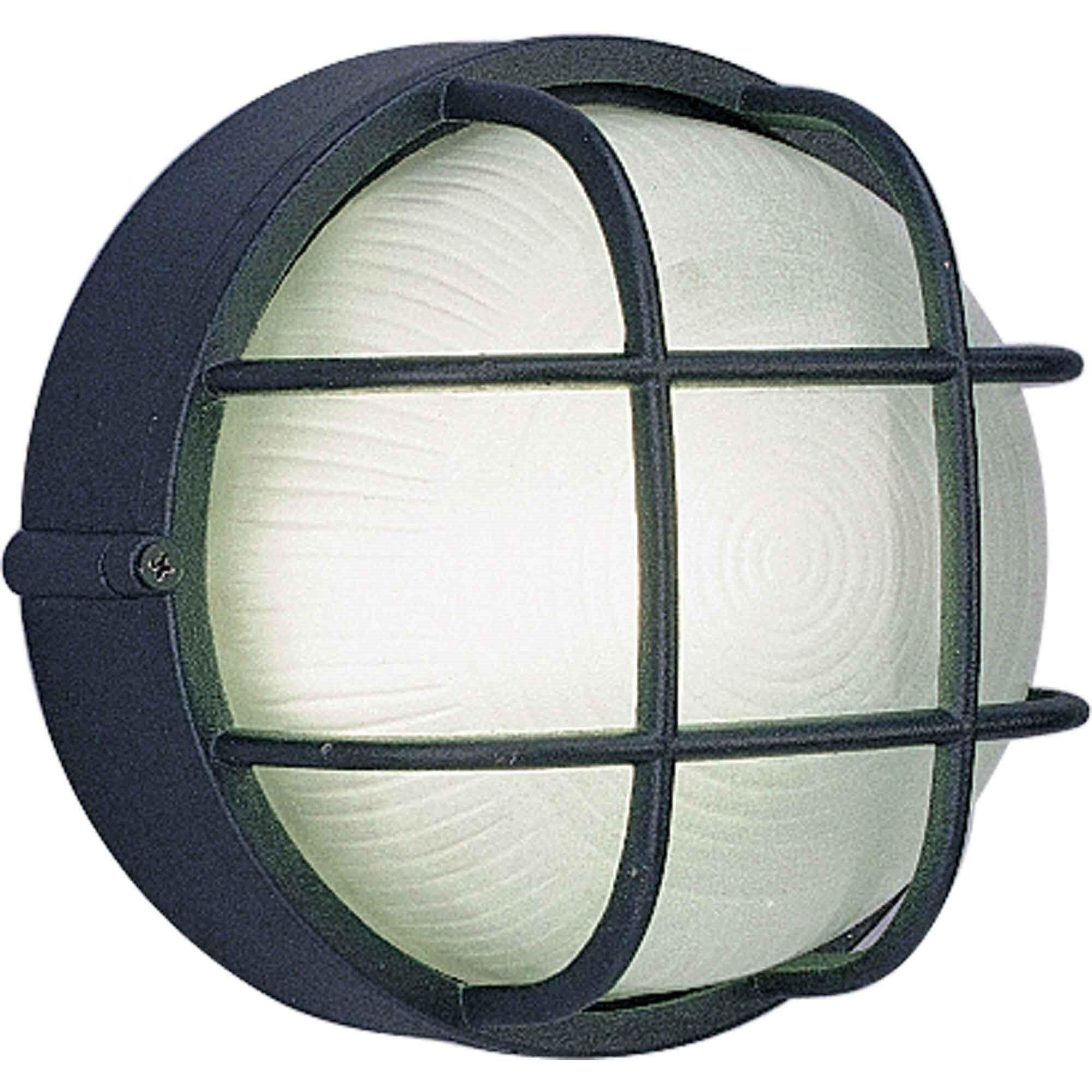 Volume Lighting V8790 Nautical Outdoor 1 Light 7.5" Height Outdoor Wall Sconce - Black