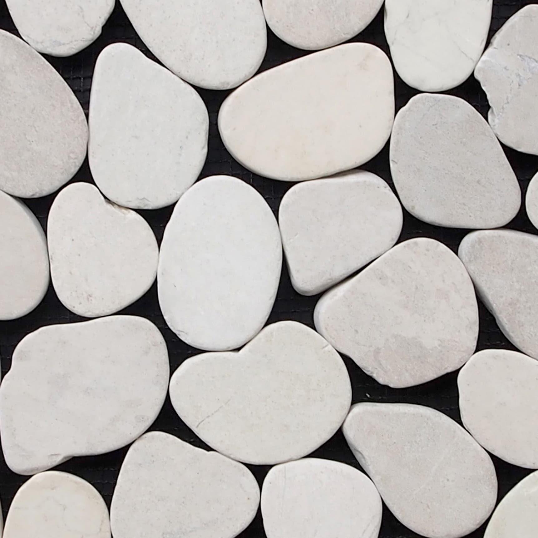 Sliced Pebble Mosaic Wall & Floor Tile