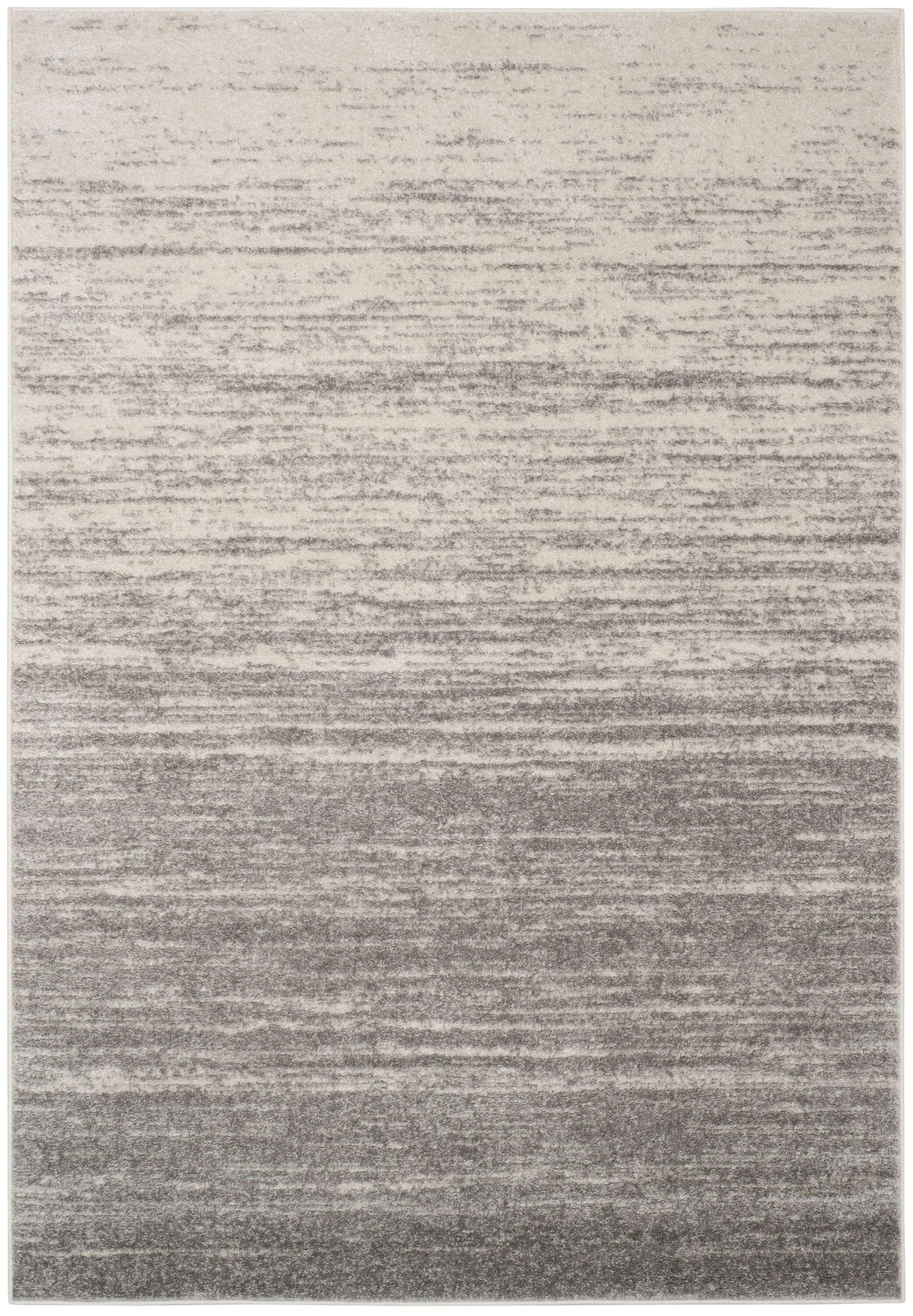 Adirondack ADR113 Machine Made Indoor Area Rug - Light Grey/Grey - 6'x9' - Safavieh