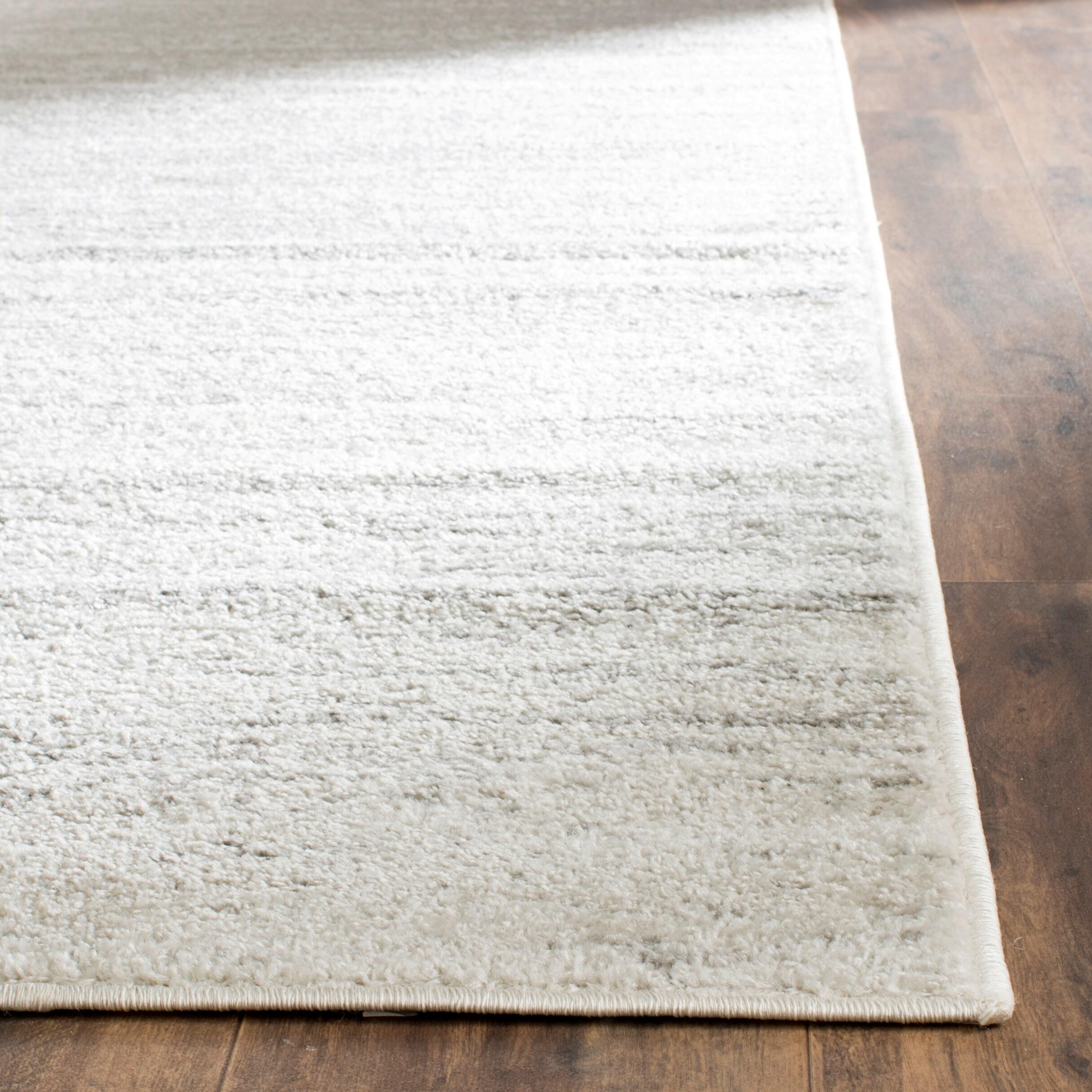 Adirondack ADR113 Machine Made Indoor Area Rug - Ivory/Silver - 8'x10' - Safavieh