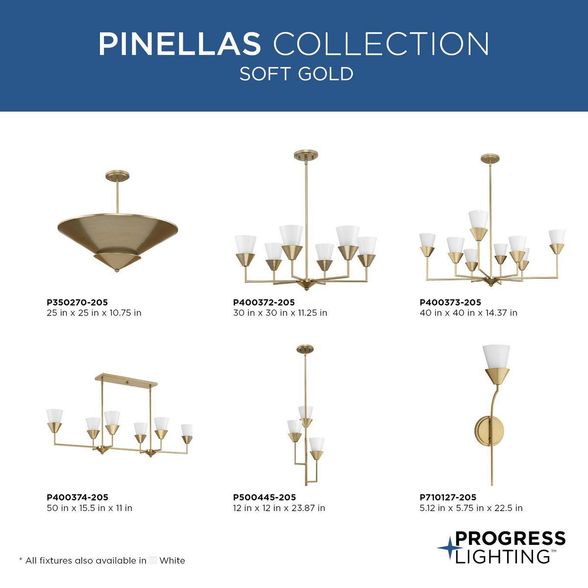 Pinellas 8 - Light Dimmable Tiered Chandelier