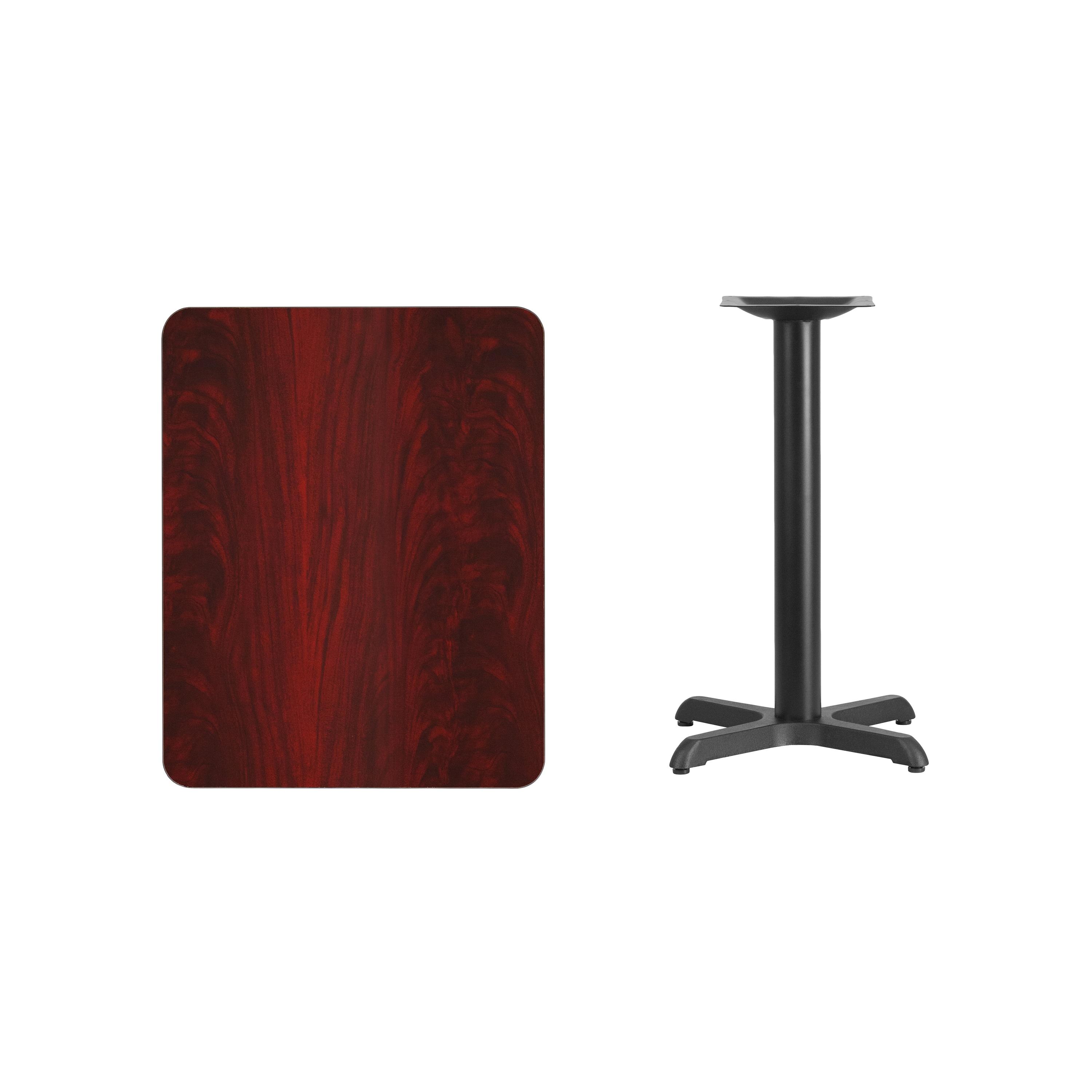 Flash Furniture 2 Person 30'' L x 32.26'' H Laminate High Top Table