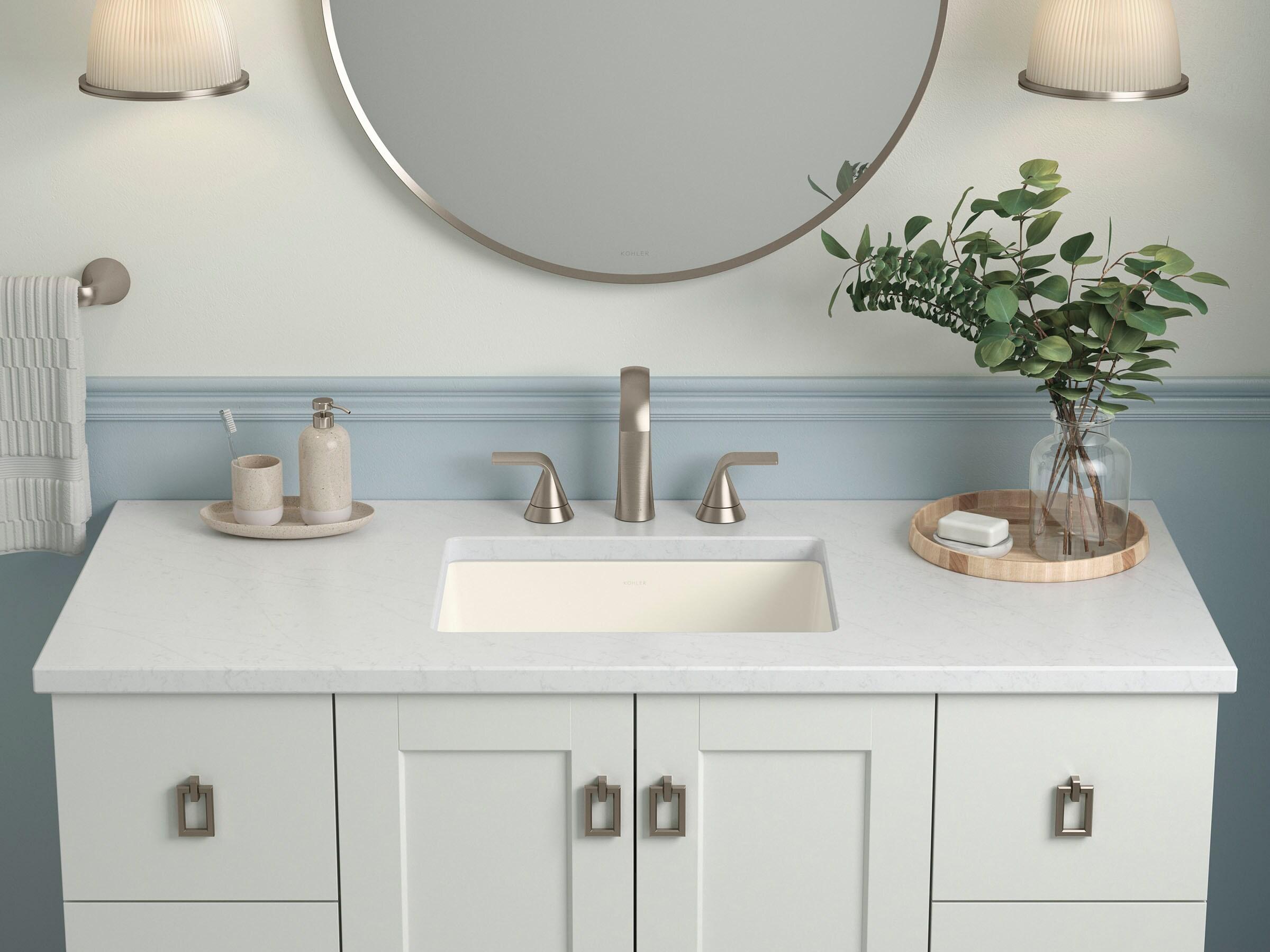 Silestone Quartz 49-In Vanity Top With Rectangle Cutout