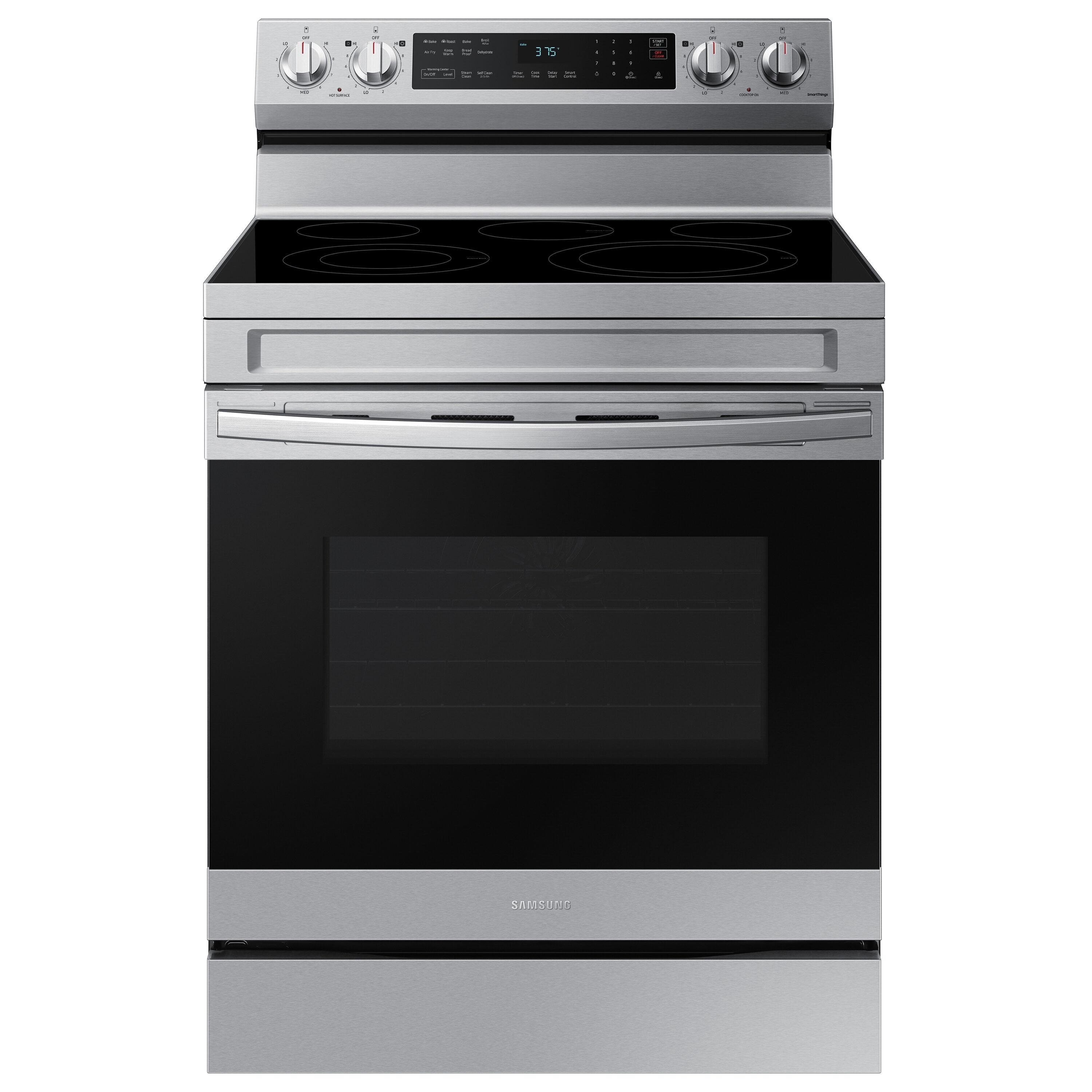 6.3 cu. ft. Smart Freestanding Electric Range with No-Preheat Air Fry & Convection