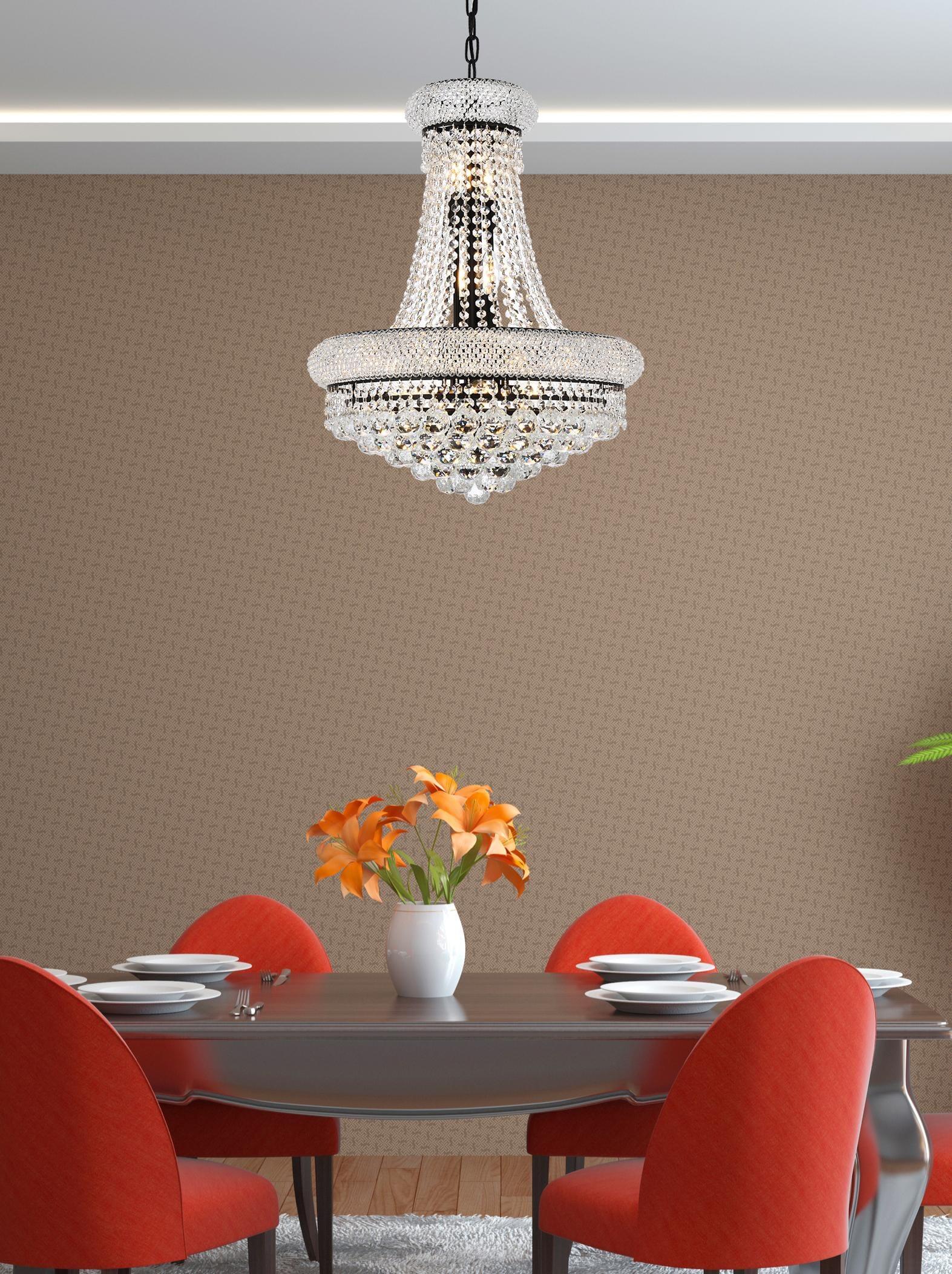Elegant Lighting Primo 14 - Light Chandelier in  Black