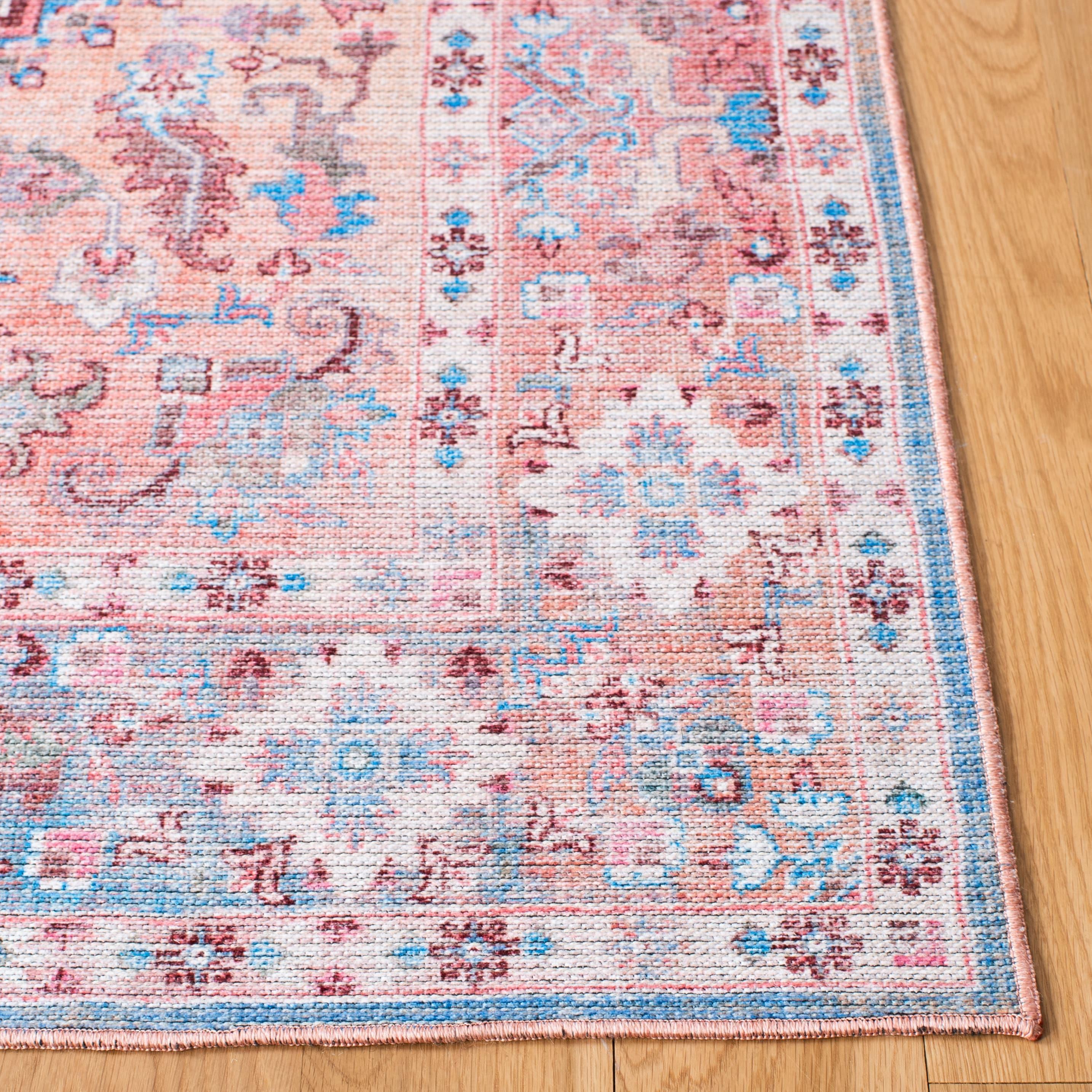 Mistana™ Teen Briana Oriental Pink/Blue Area Rug