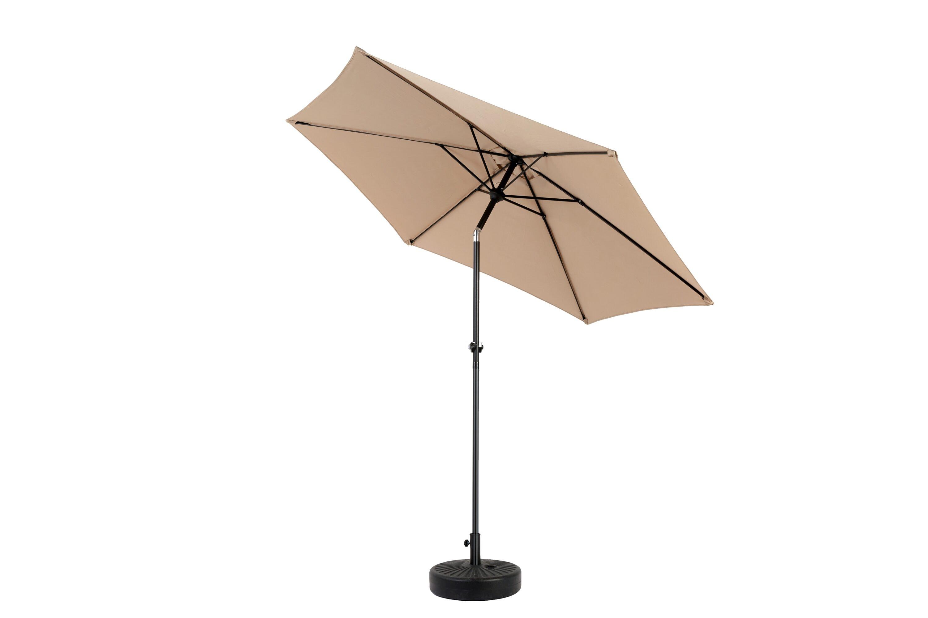 Arlmont & Co. Kyal 108'' Lighted Tilt Market Umbrella
