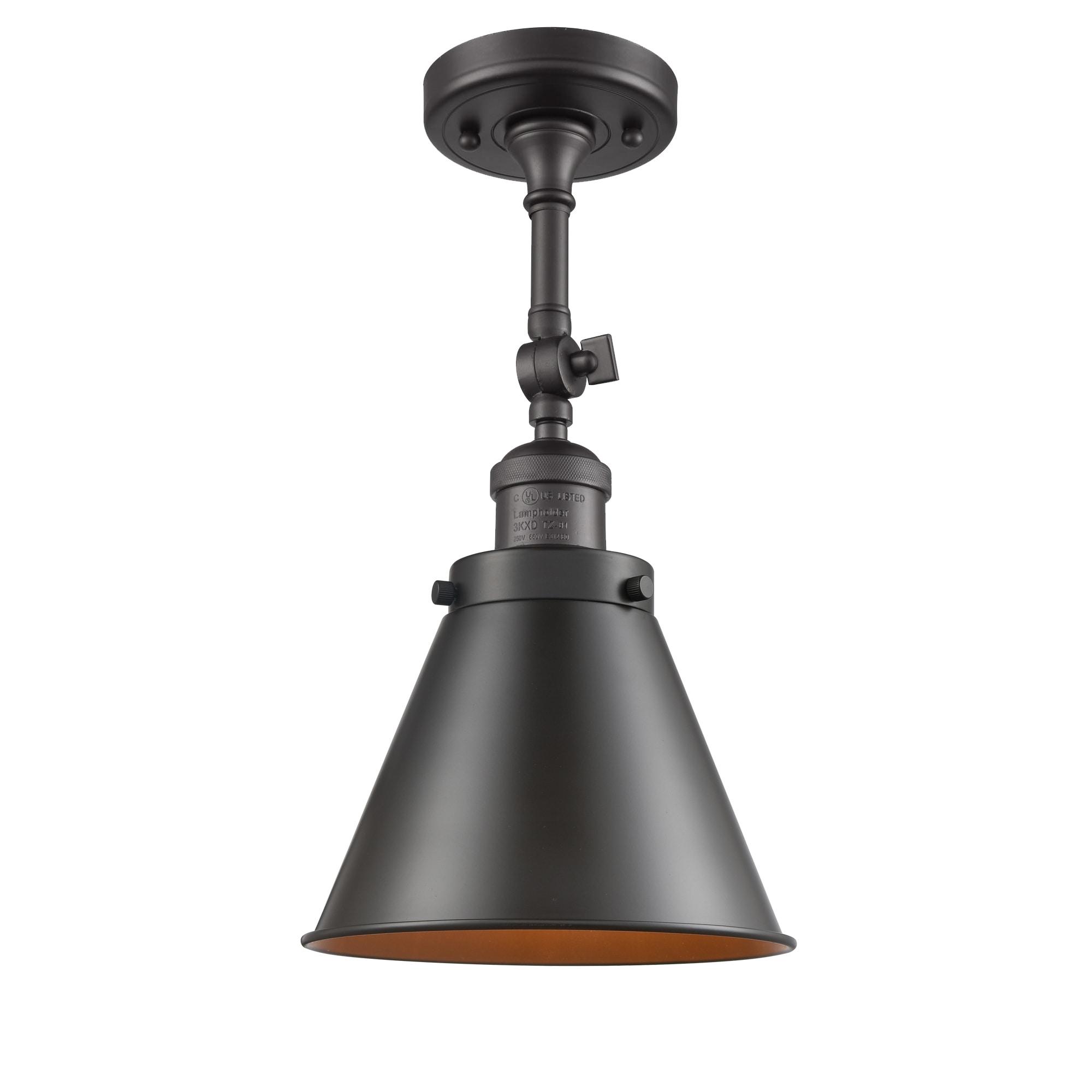 Bronze 13" Dimmable Direct Wired Electric Sconce
