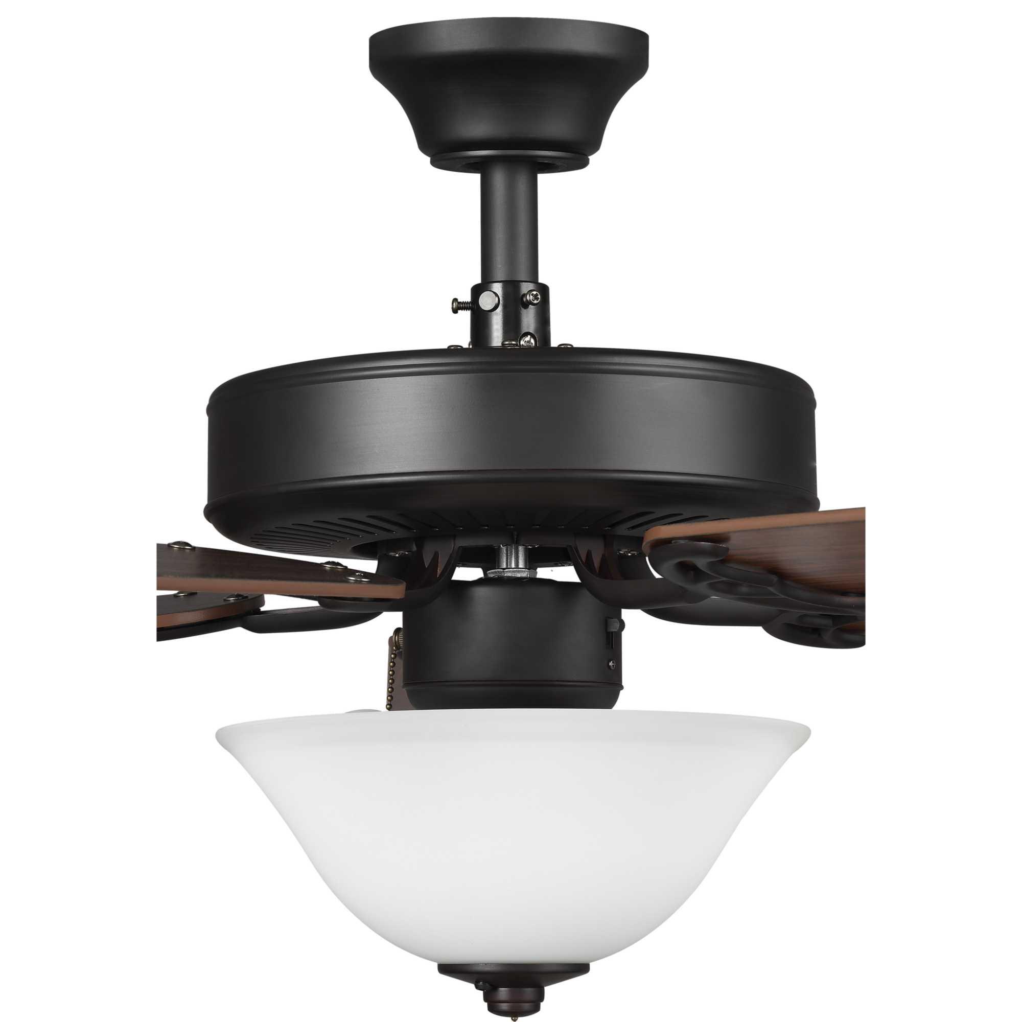 P2599-129-Progress Lighting-Builder Fan - Wide - Ceiling Fan - 2 Light in New Traditional style - 52 Inches wide by 19.13 Inches high-Architectural