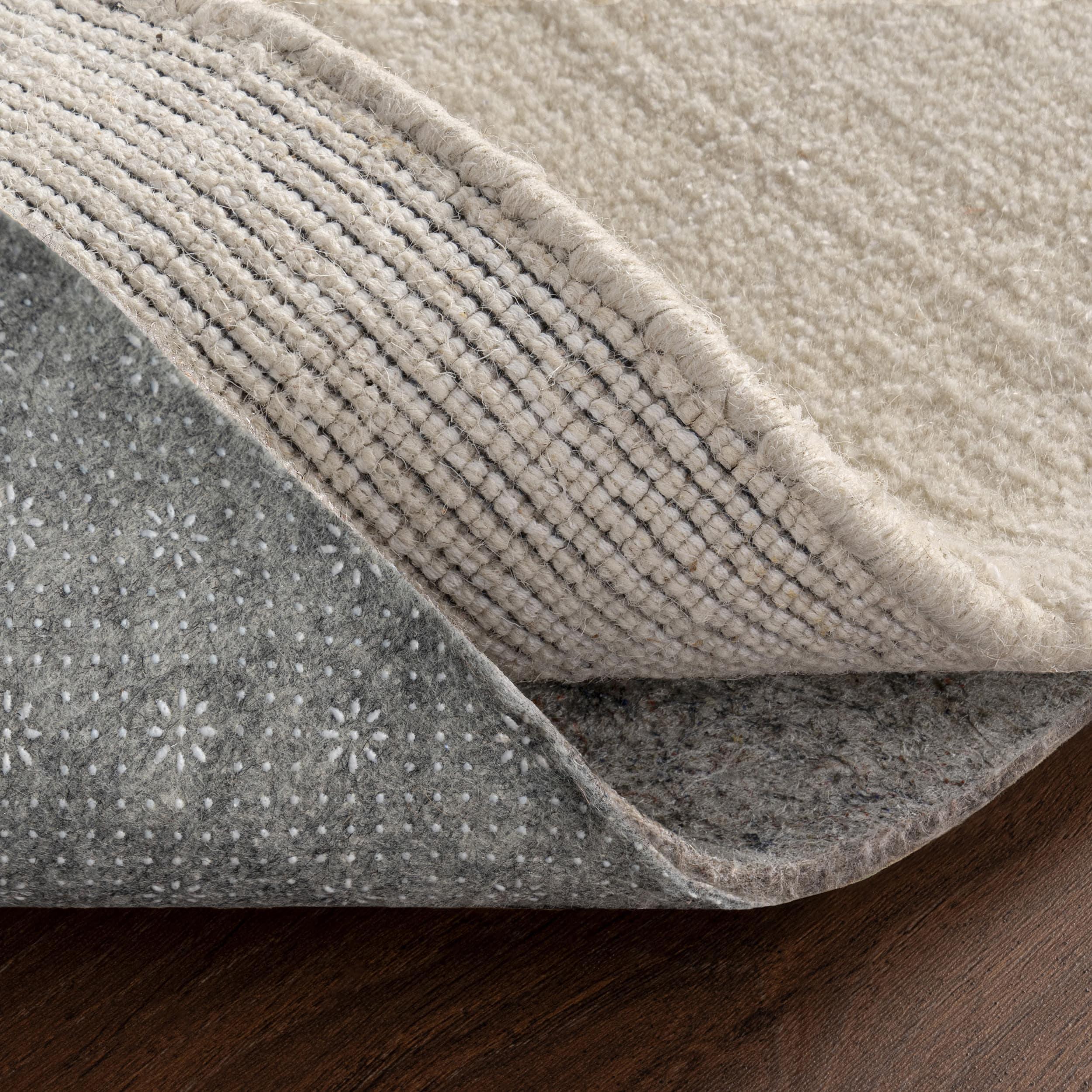 Nuloom Brody Eco-Friendly Non Skid Rug Pad, Square 4', Gray
