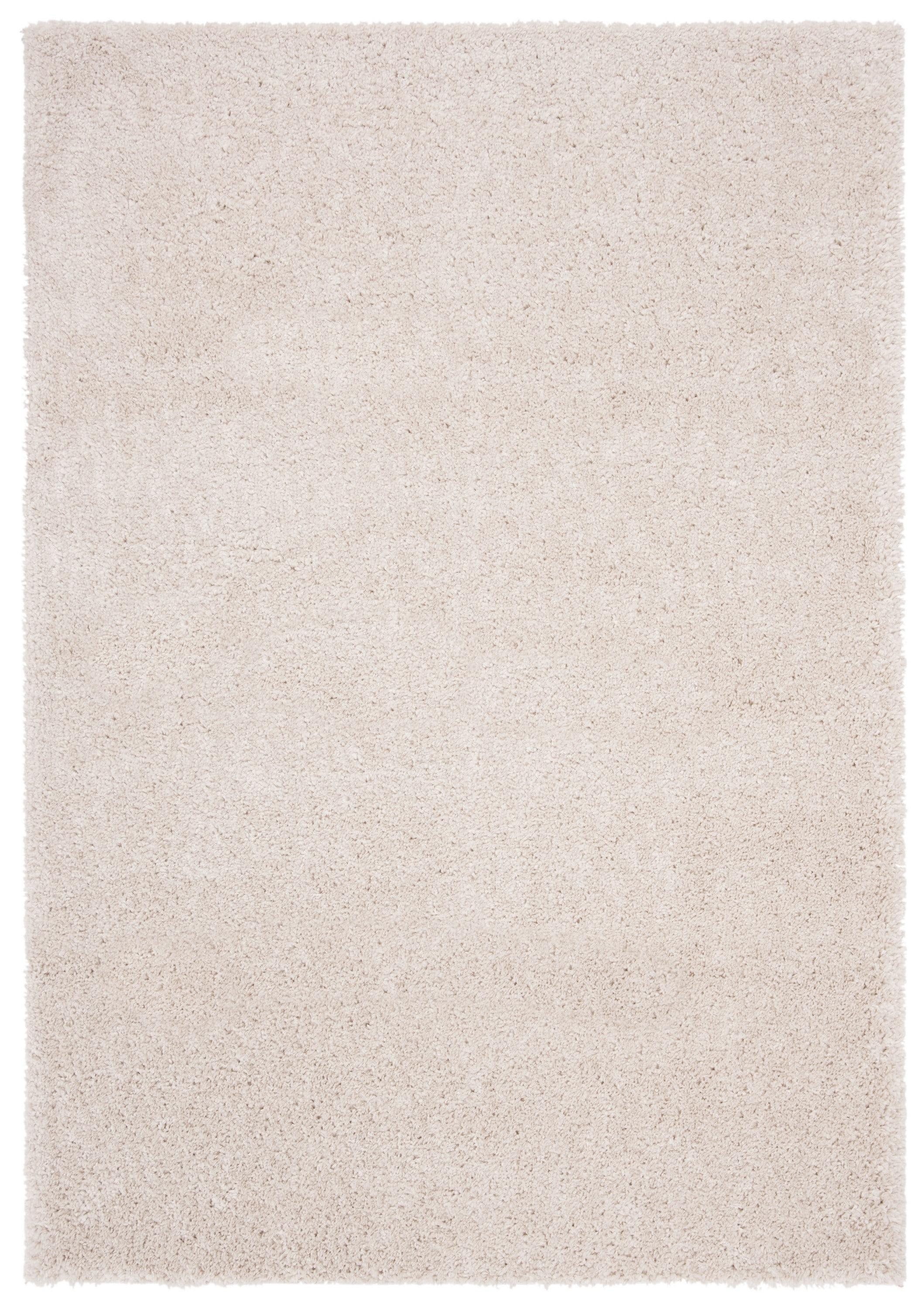 August Shag 900 AUG900 Power Loomed Indoor Area Rug - Beige - 4'x6' - Safavieh