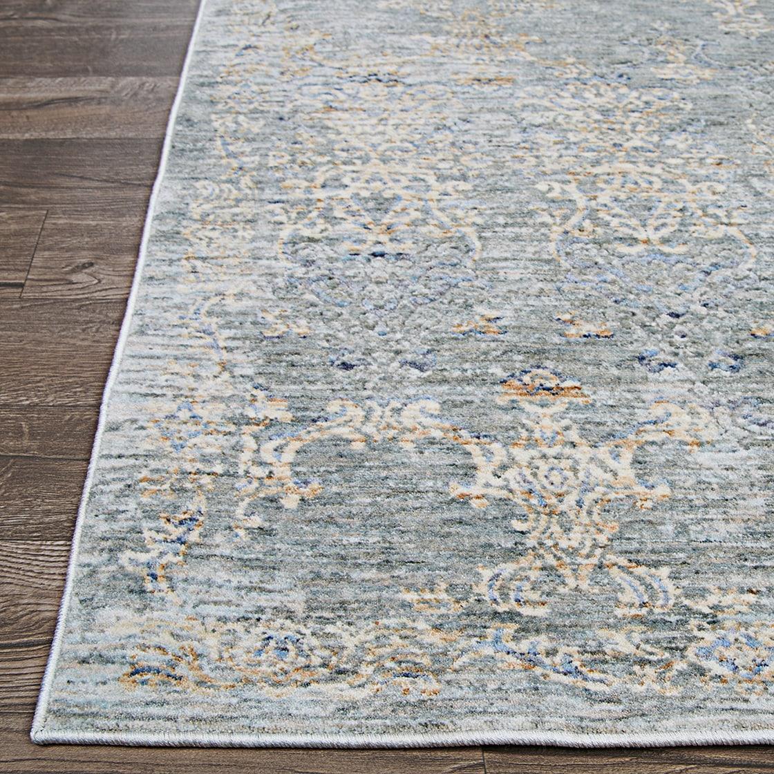 Couristan Couture Renaissance Area Rug, 5'3" x 7'6", Pewter-Mode Beige