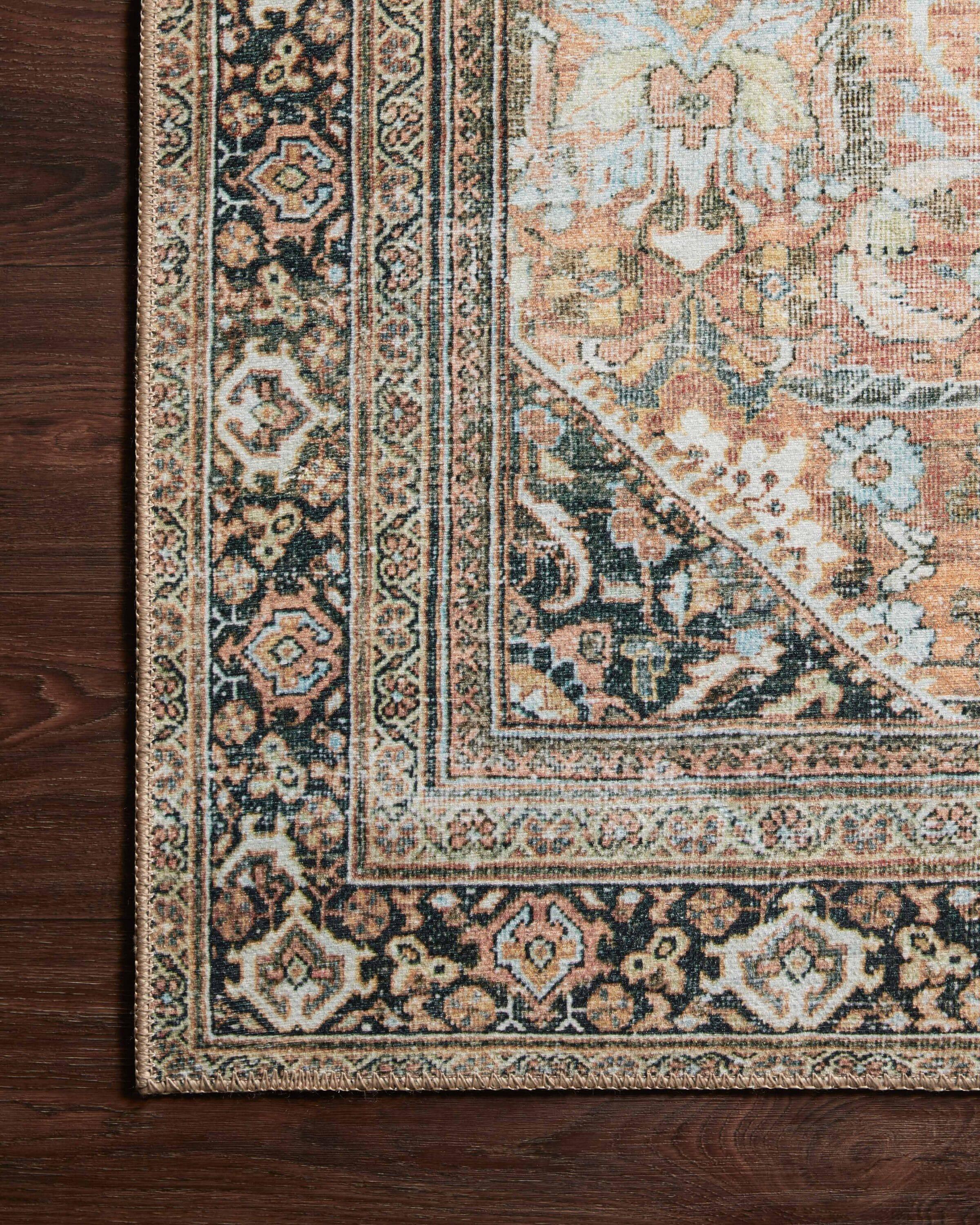 Loloi II Wynter WYN-02 Auburn / Multi Oriental Area Rug 5'-0" x 7'-6"