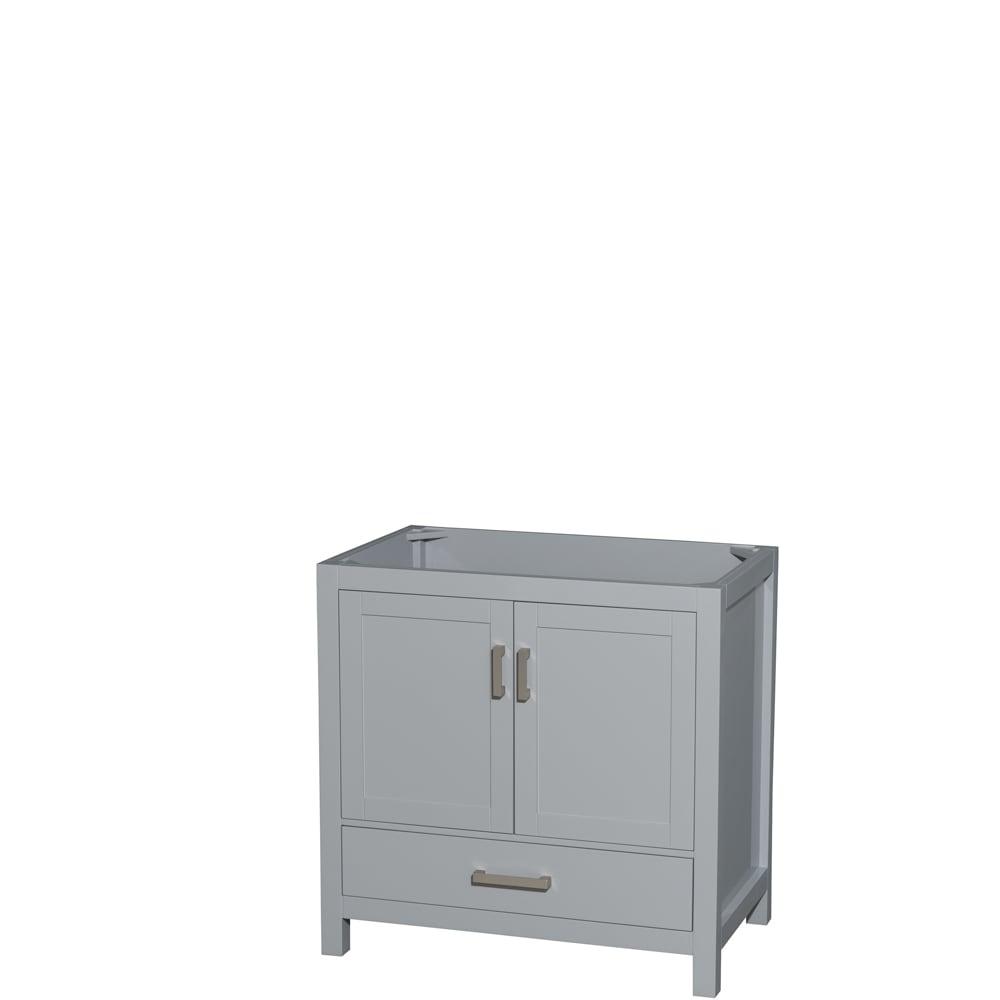 Wyndham Collection Sheffield 35" Freestanding Single Vanity Base Only