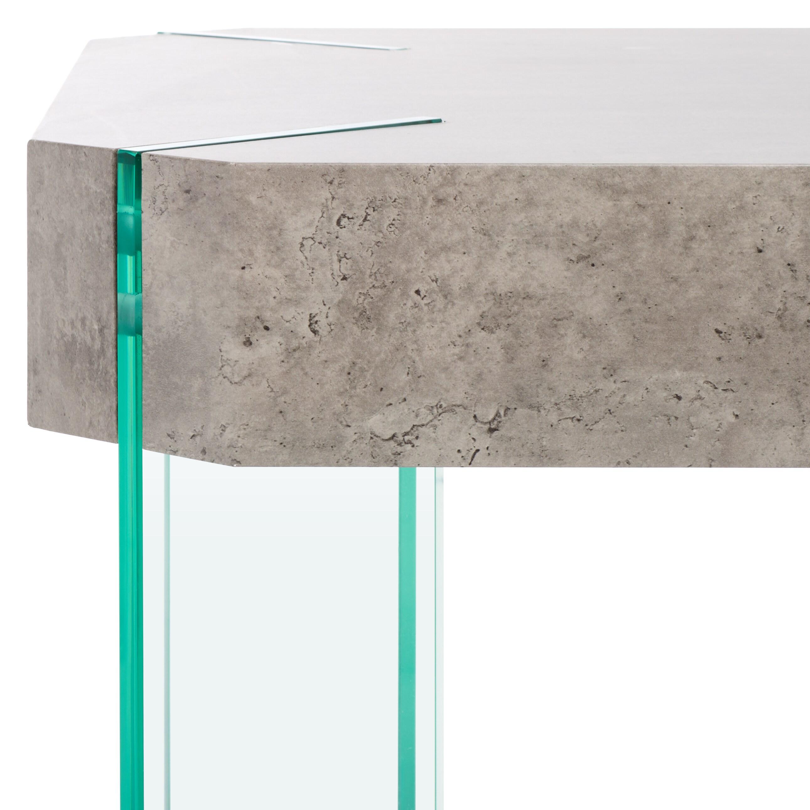 Katelyn Coffee Table - Light Concrete - Safavieh
