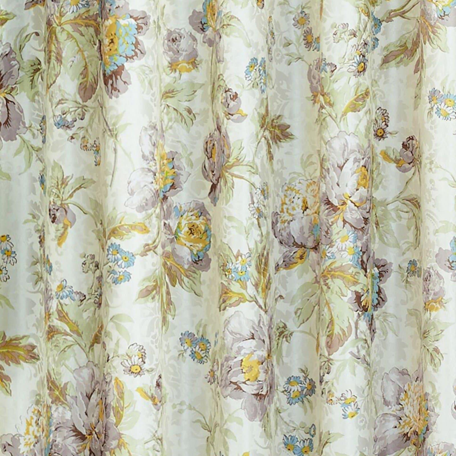 Forever Yours Floral 52" Curtain Window Valance