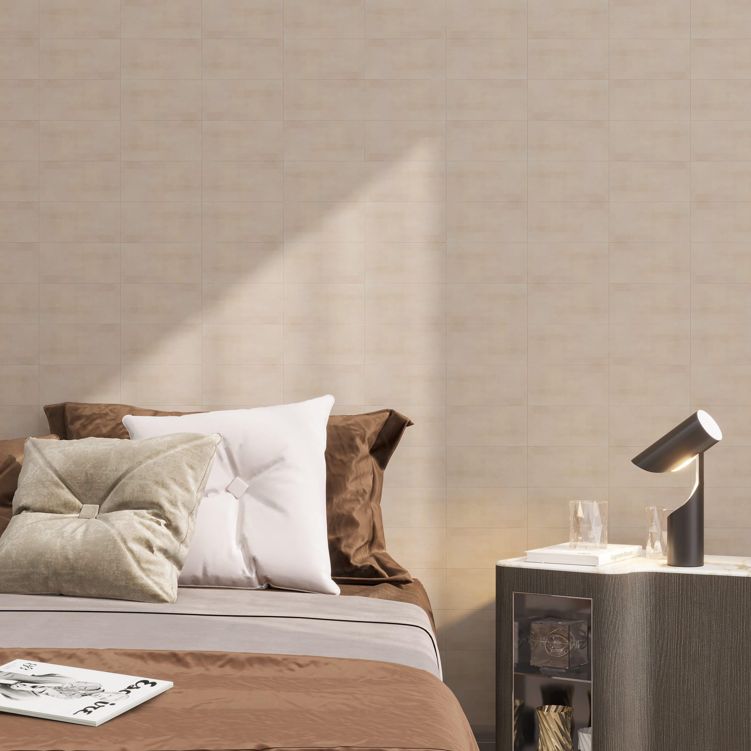 4'' W x 8'' L PVC Peel and Stick Subway Tile