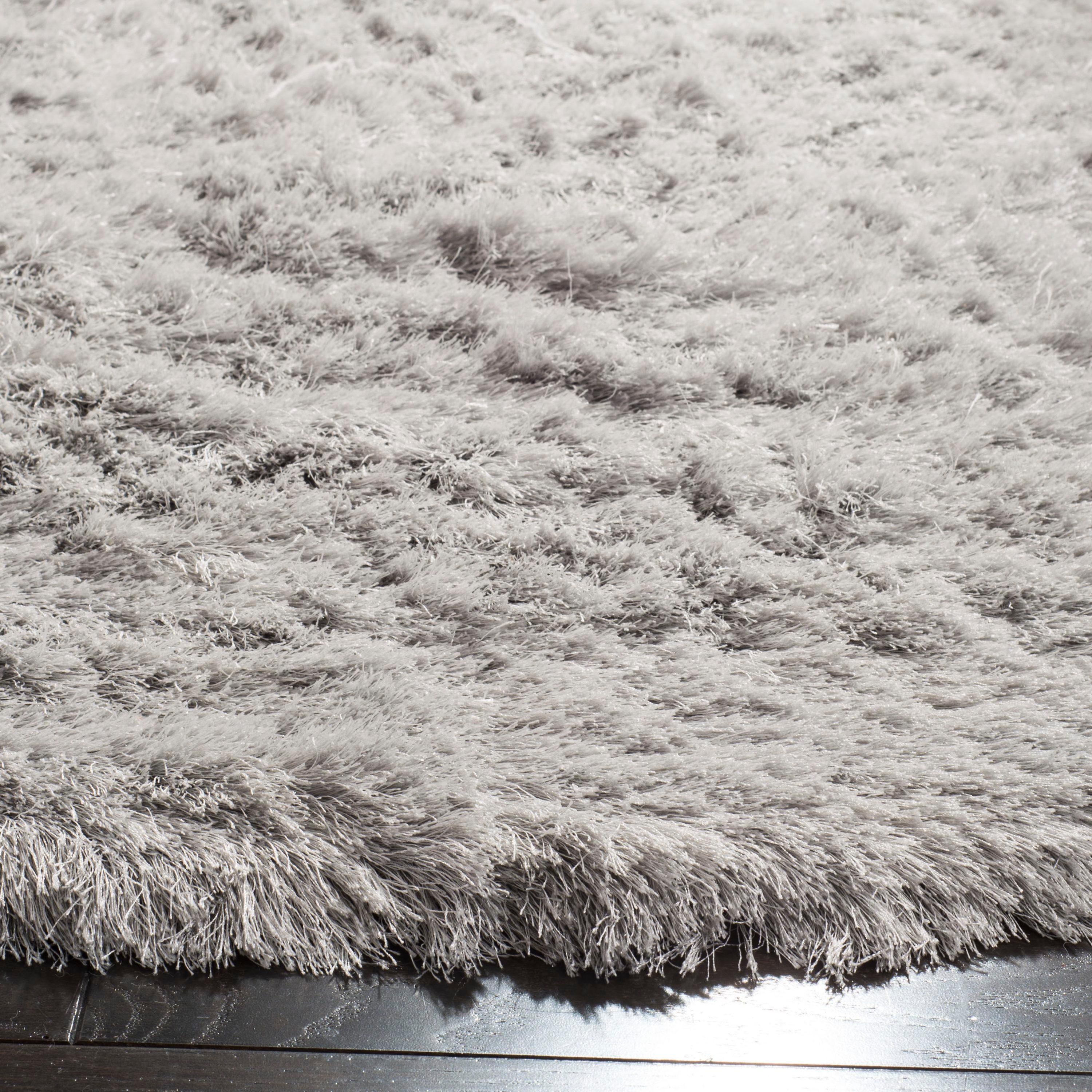 Sage Splendor 8' x 10' Hand-Tufted Wool Blend Shag Rug