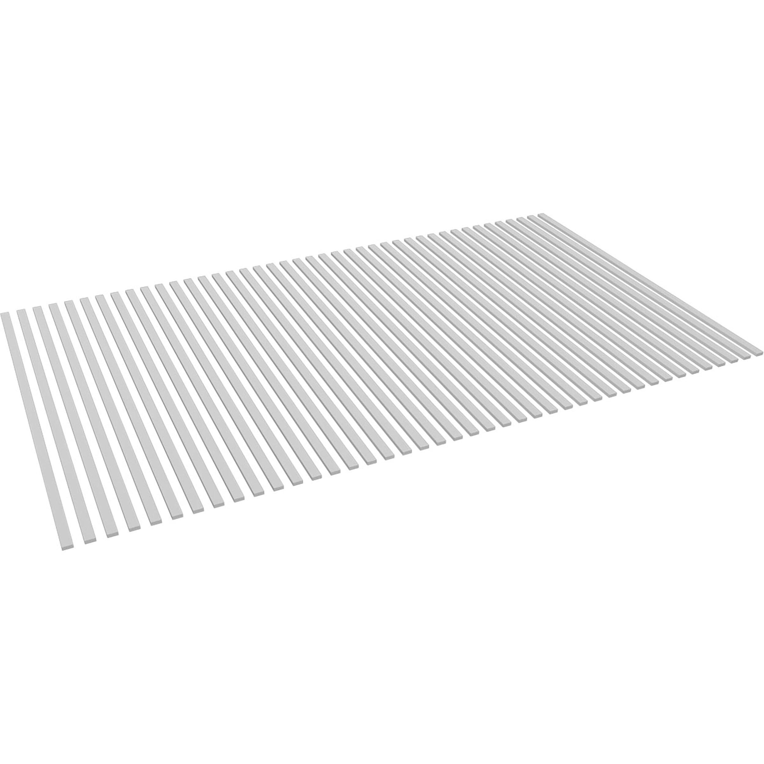 Adjustable PVC Slat Wall Panel Kit