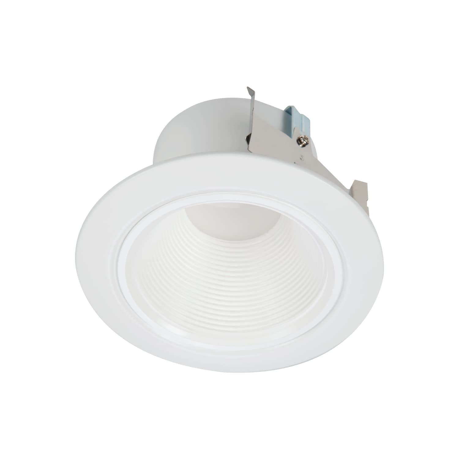 HALO RL 4" LED Recessed Ceiling Light Retrofit Trim at 3000K Soft White